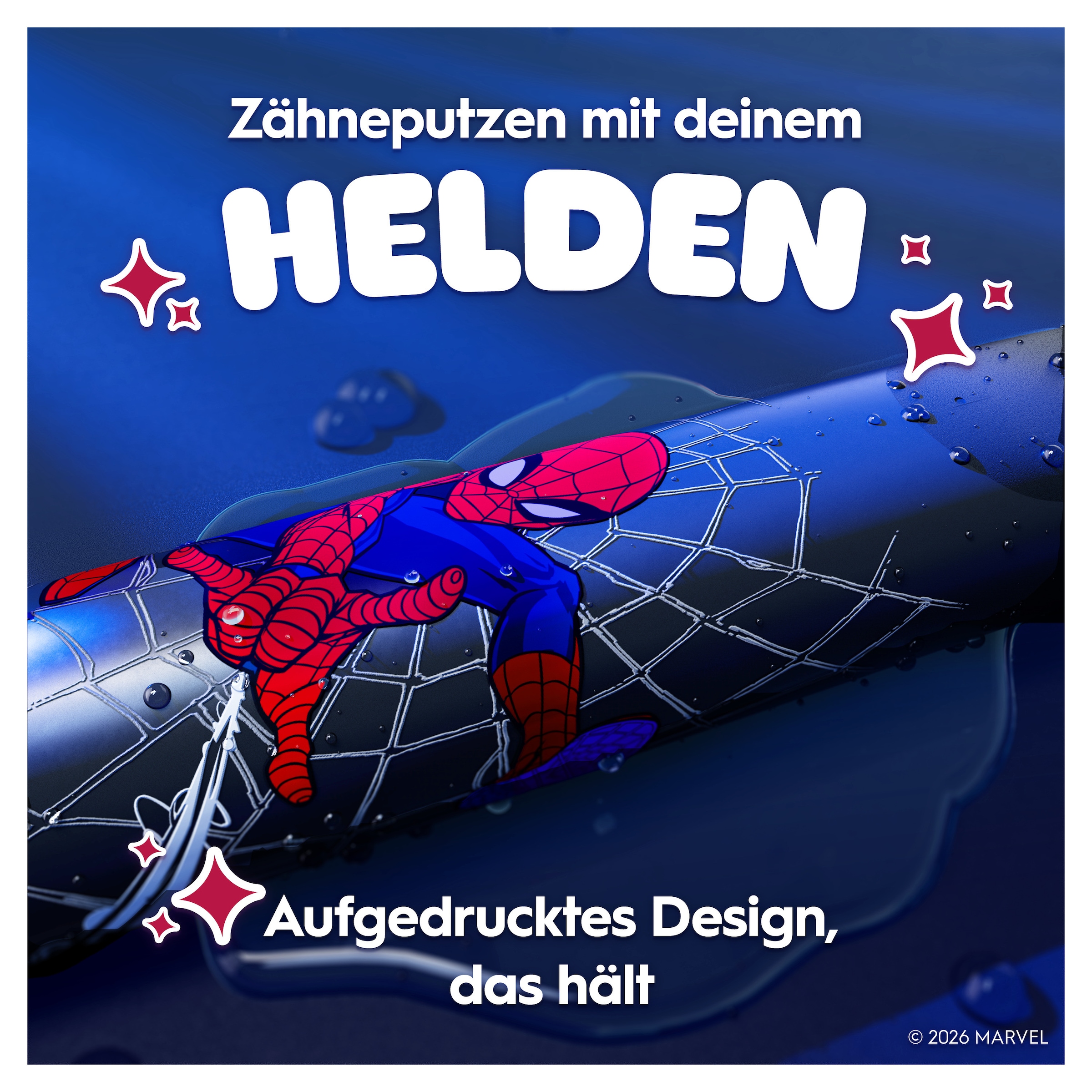 Oral-B Elektrische Kinderzahnbürste »iO Kids 6+ Spiderman« 1 Stk. Aufsteckbürsten 1 Reise-Etui, Musik-Timer, 3 Modi, ab 6 Jahren