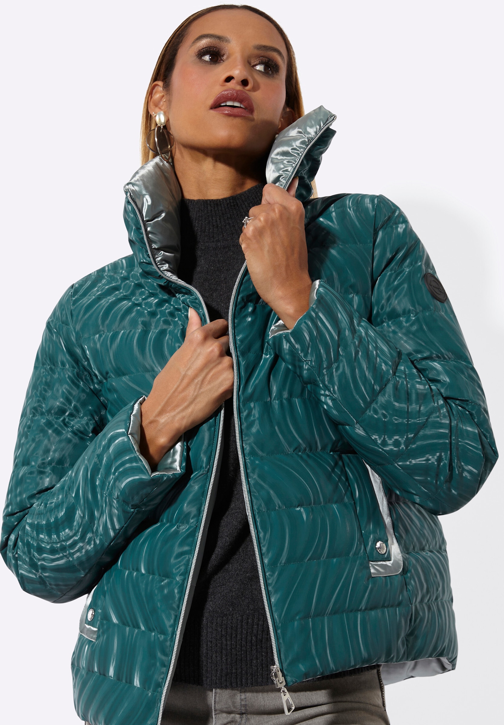 creation L Daunenjacke »Daunen-Wendejacke Daunenjacke« ohne Kapuze