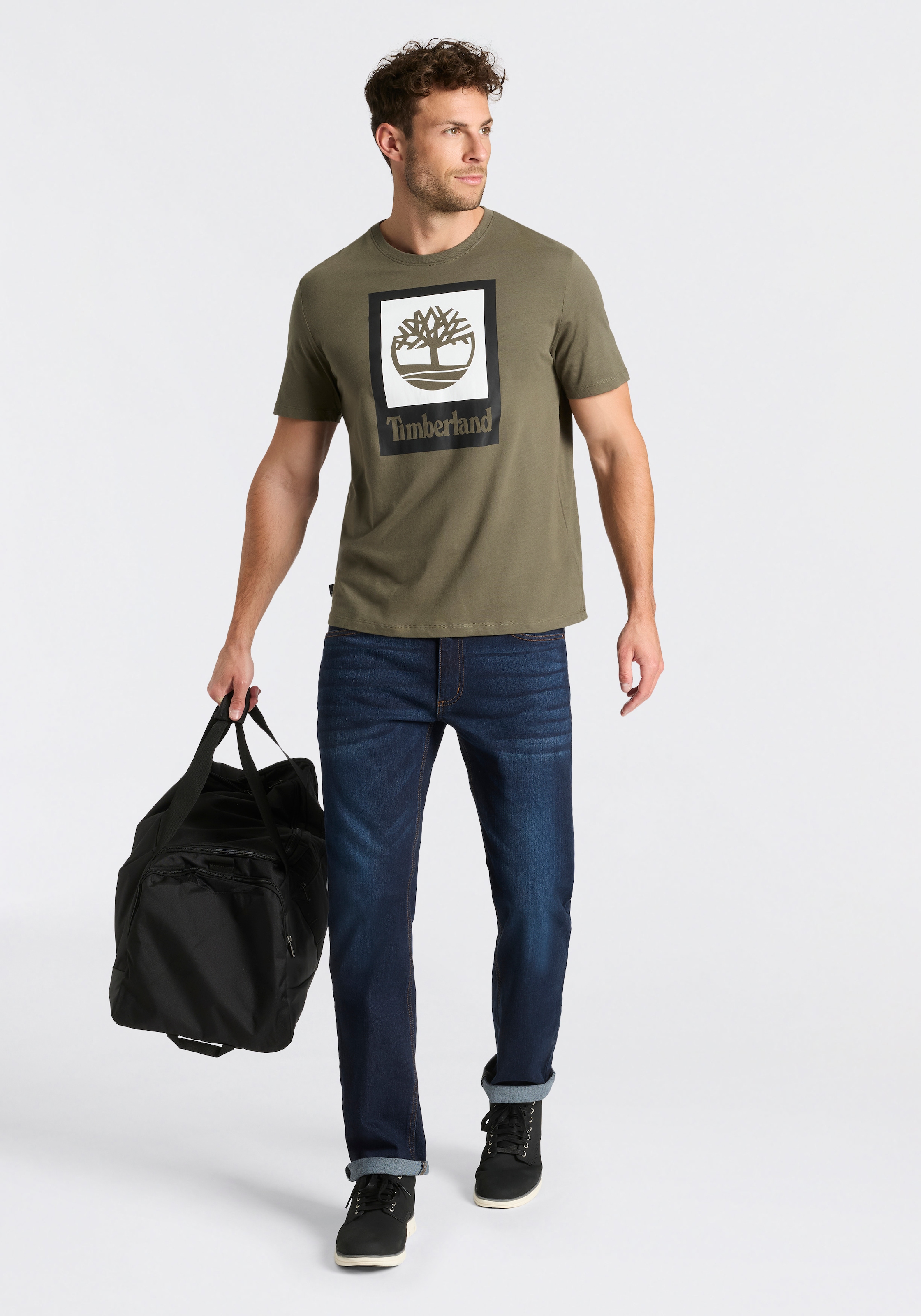 Timberland T-Shirt »STACK LOGO Colored Short Sleeve Tee« UNISEX