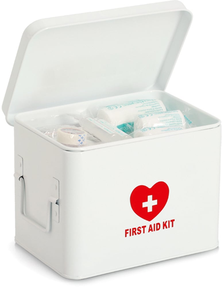 Zeller Present Aufbewahrungsbox »Metall, weiß« robust, dekorativ, flexibles Ordungssystem