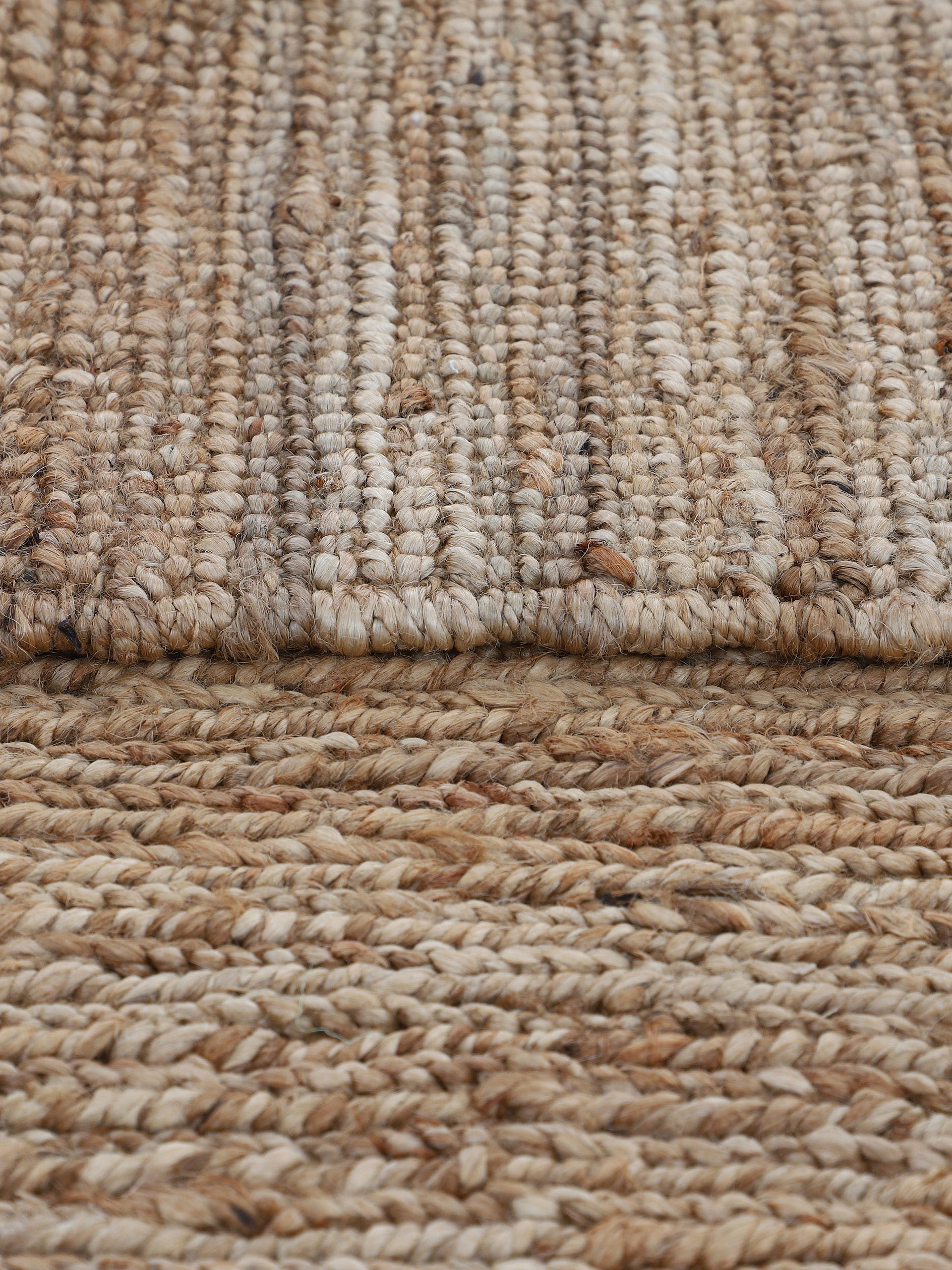 carpetfine Läufer »Nala Juteteppich Naturfaser«, rechteckig, 9 mm Höhe, wendbar, aus 100% Jute, in vielen Größen und Formen, quadratisch, rund