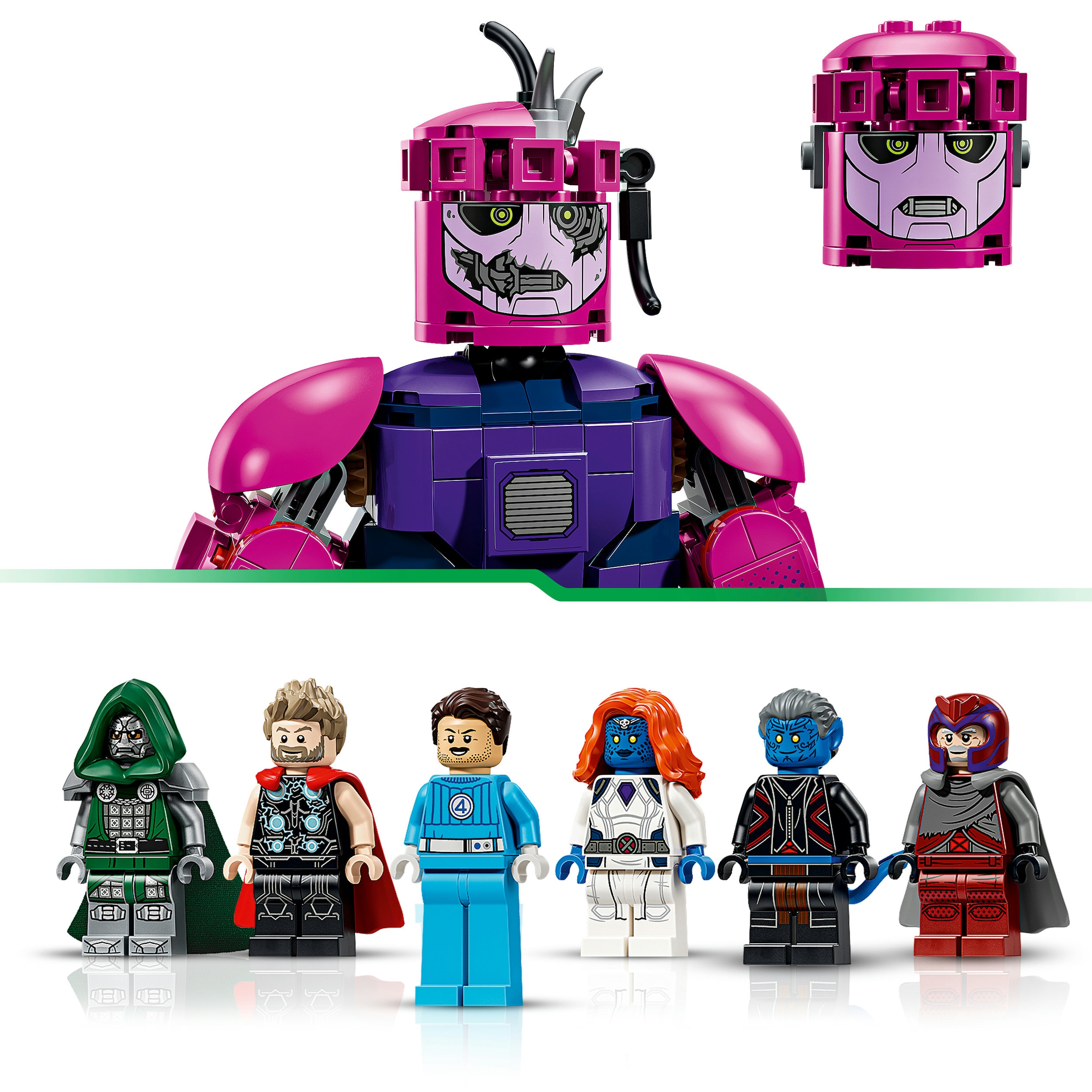 LEGO® Konstruktionsspielsteine »Legendärer Showdown: Avengers: Doomsday (76348), LEGO Super Heroes« Made in Europe