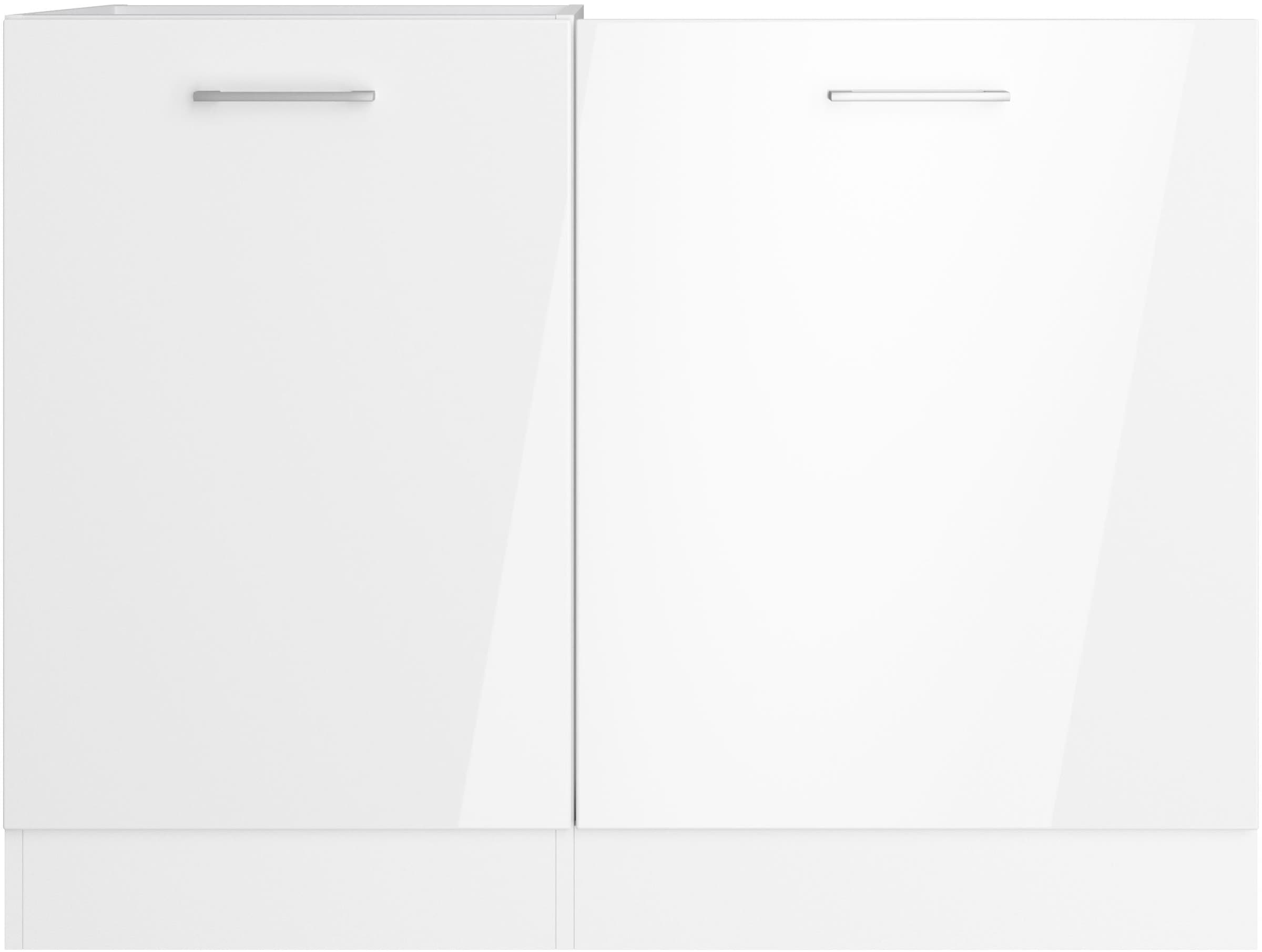 KOCHSTATION Spülenschrank »KS-Milan«, HELD Möbel, Spülzentrum 110 cm, matte oder hochglänzende Fronten