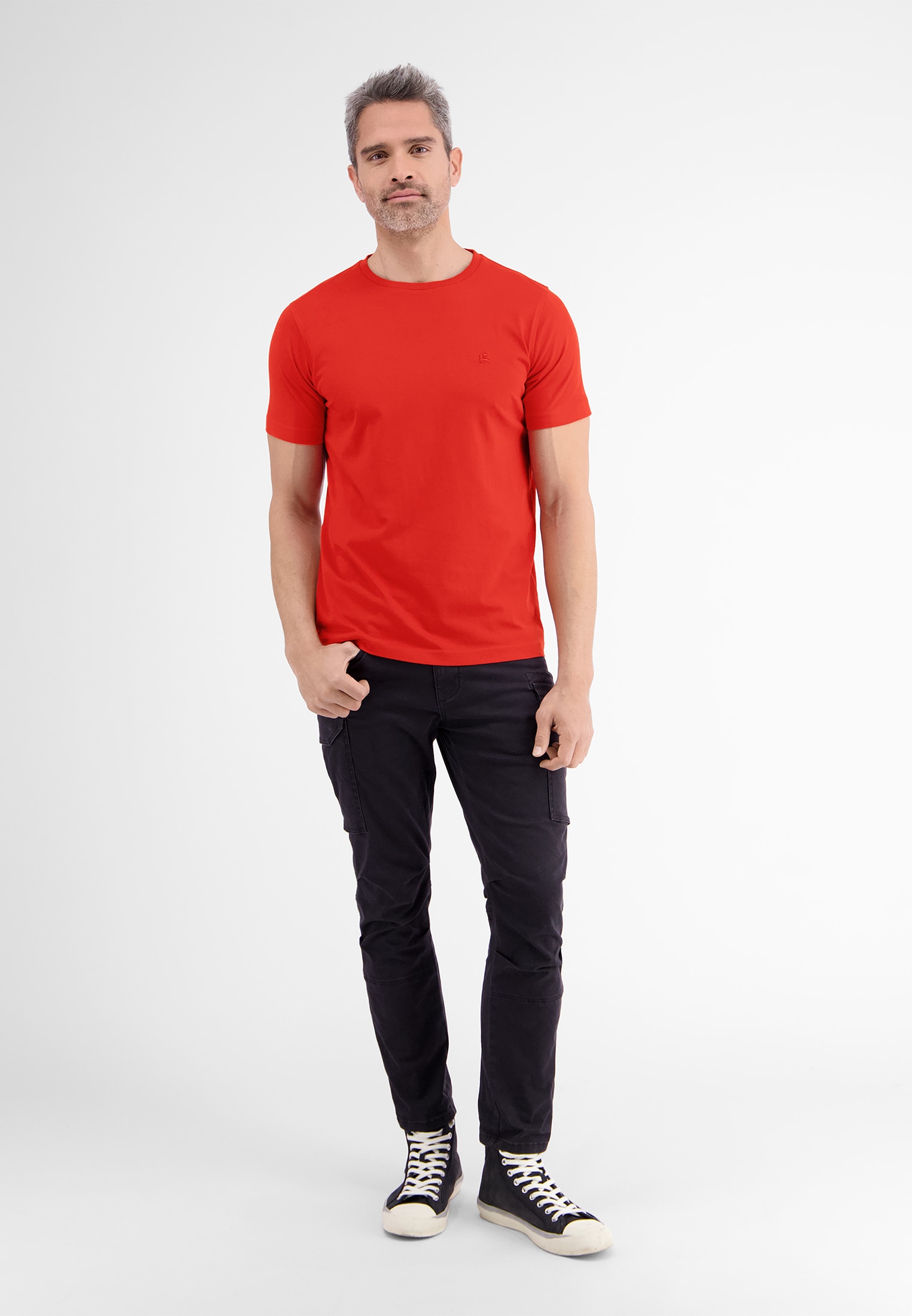 LERROS T-Shirt »LERROS Basic T-Shirt in vielen Farben«