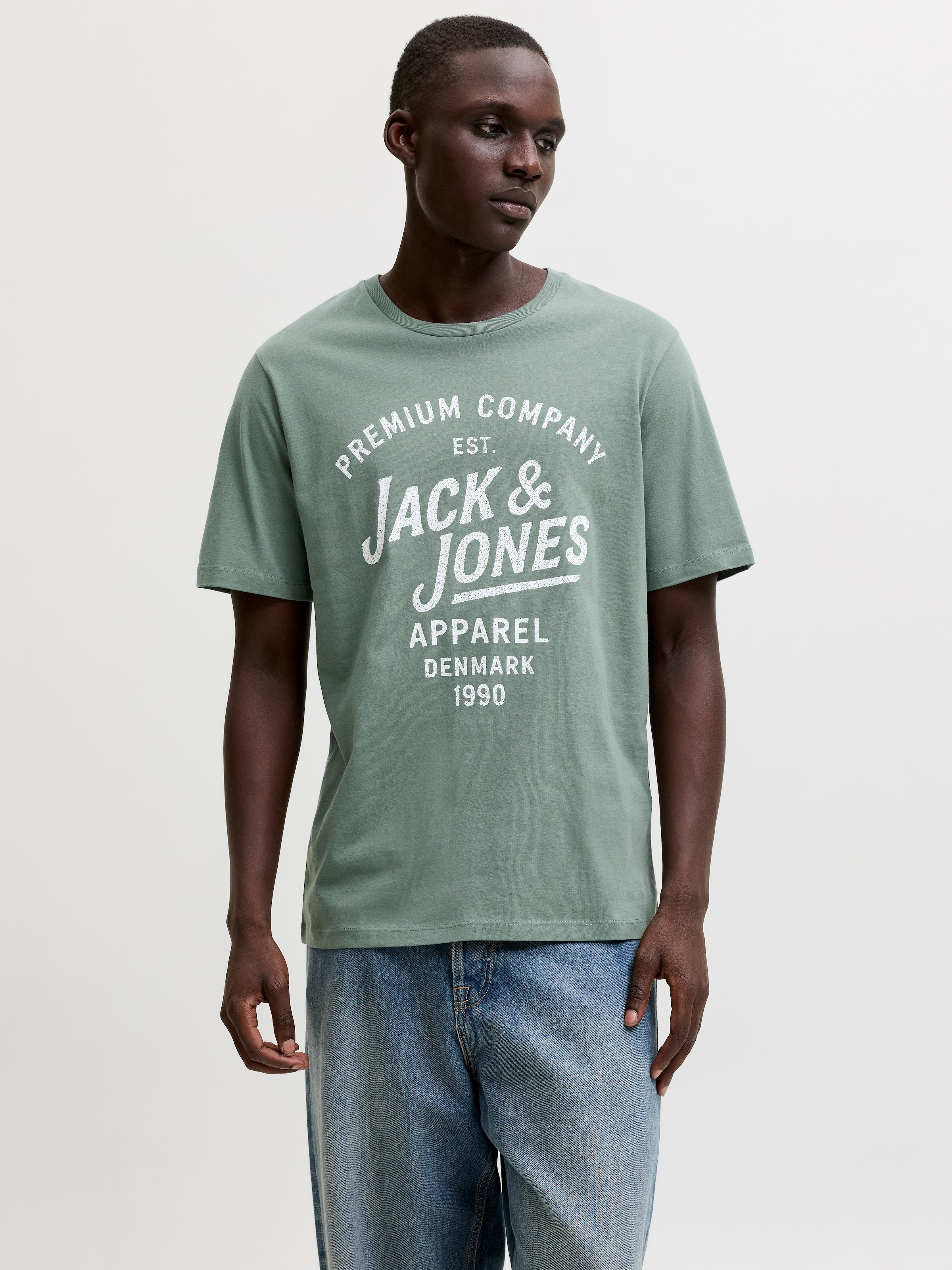Jack & Jones Rundhalsshirt »JPRBLUZANE SS TEE FST 3PK MP« Packung, 3