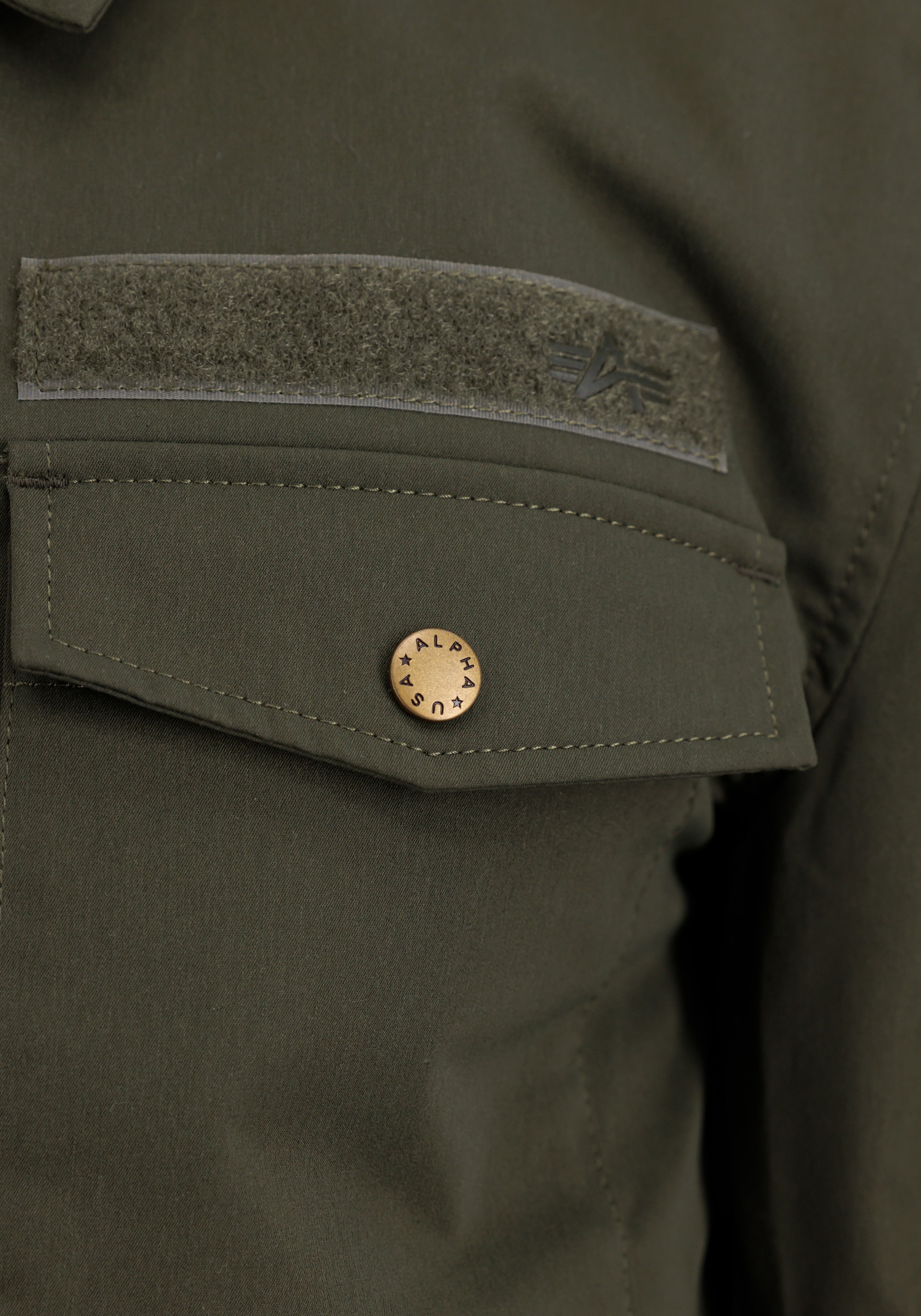 Alpha Industries Hemdjacke »Alpha Industries Men - Overshirts Alpha Overshirt«