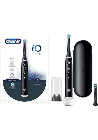 Oral B Elektrische Zahnbürste »iO 6«, 2 St. Aufsteckbürsten, mit Magnet-Technologie,... kaufen