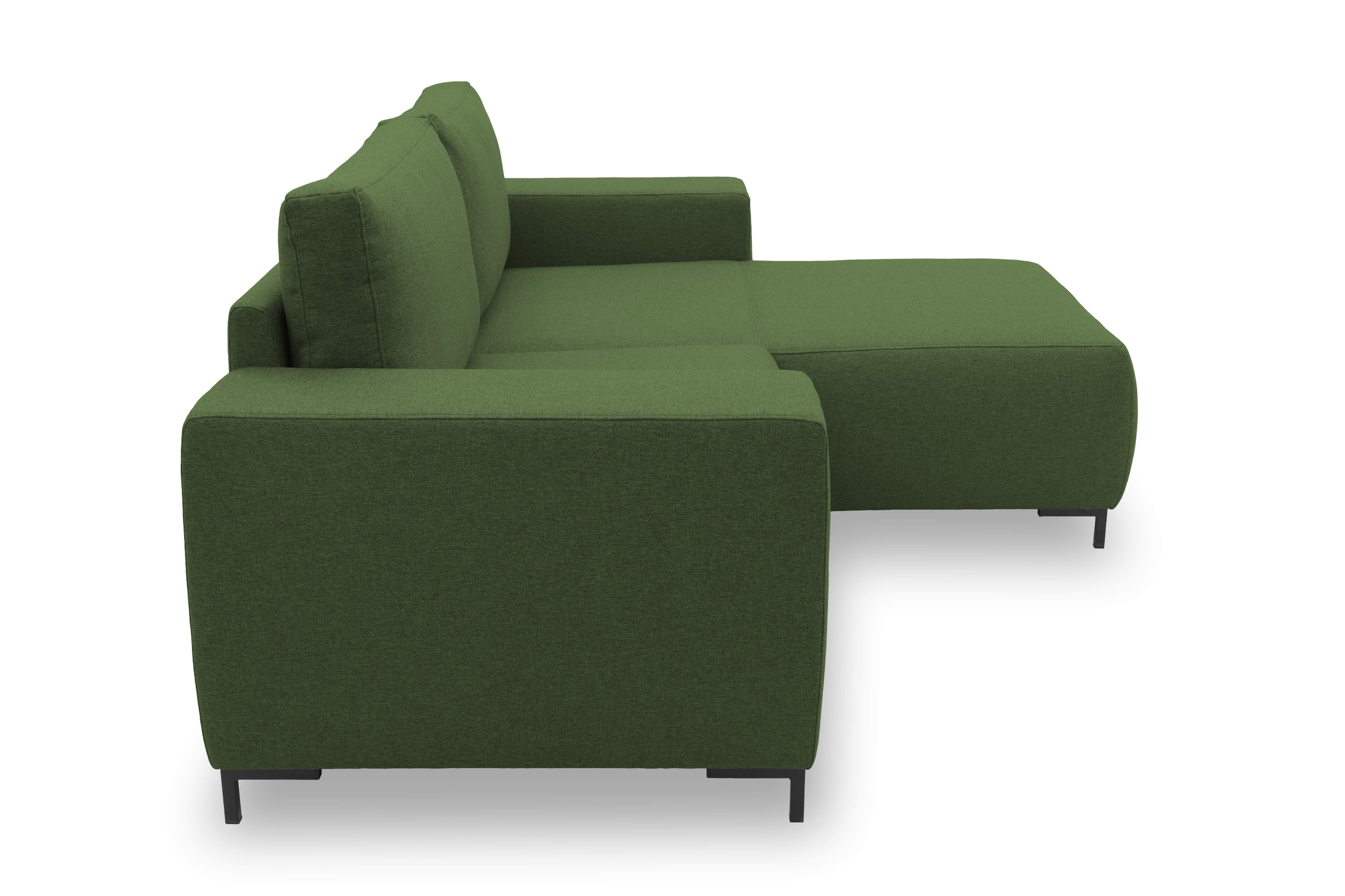 LOOKS by Wolfgang Joop Ecksofa »Looks VI L-Form« gerade Linien, in 2 Bezugsqualitäten