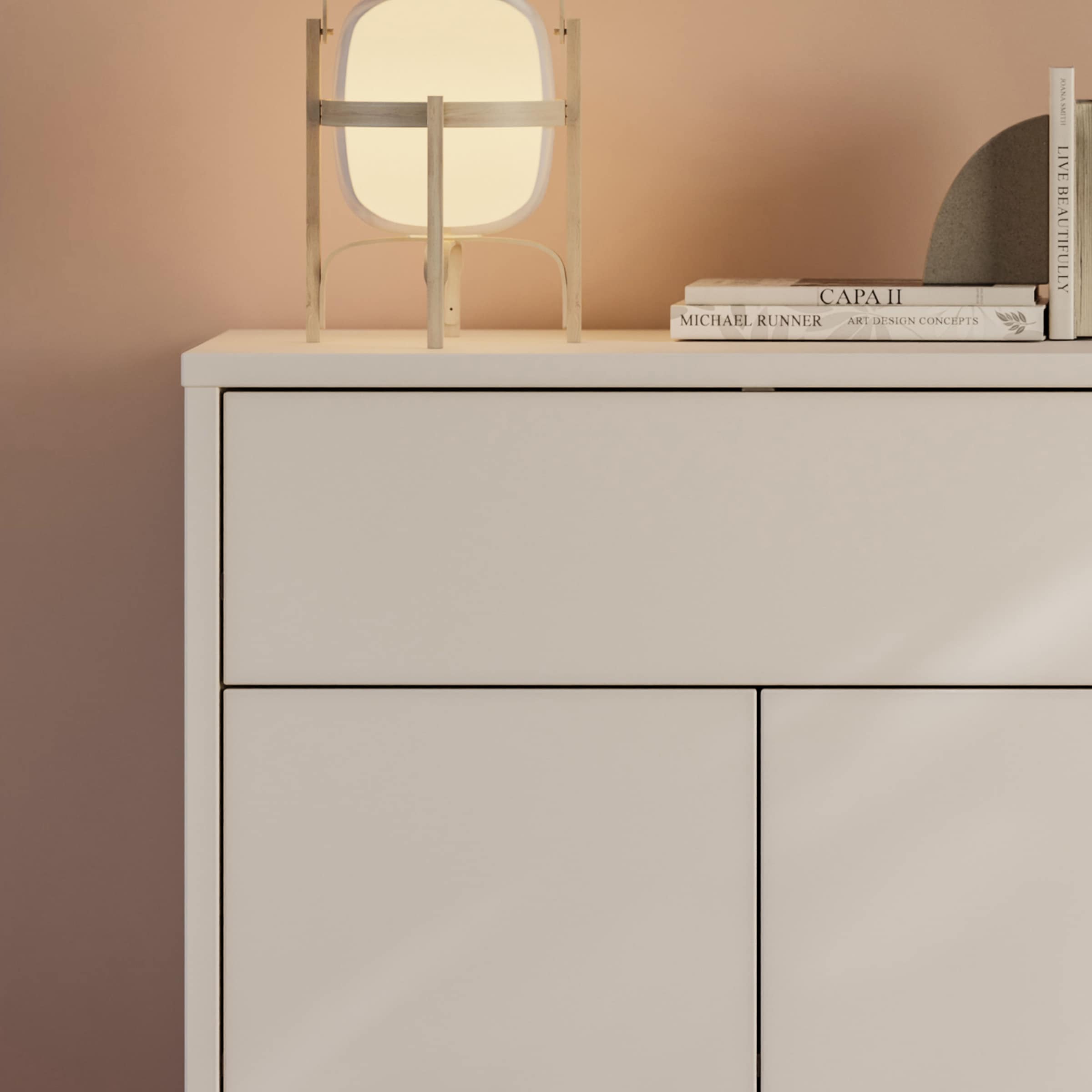 FORTE Schuhschrank »Alice Springs« B/H/T 74,5/99,1/34,9 cm Push to open, 12 Paar Schuhe