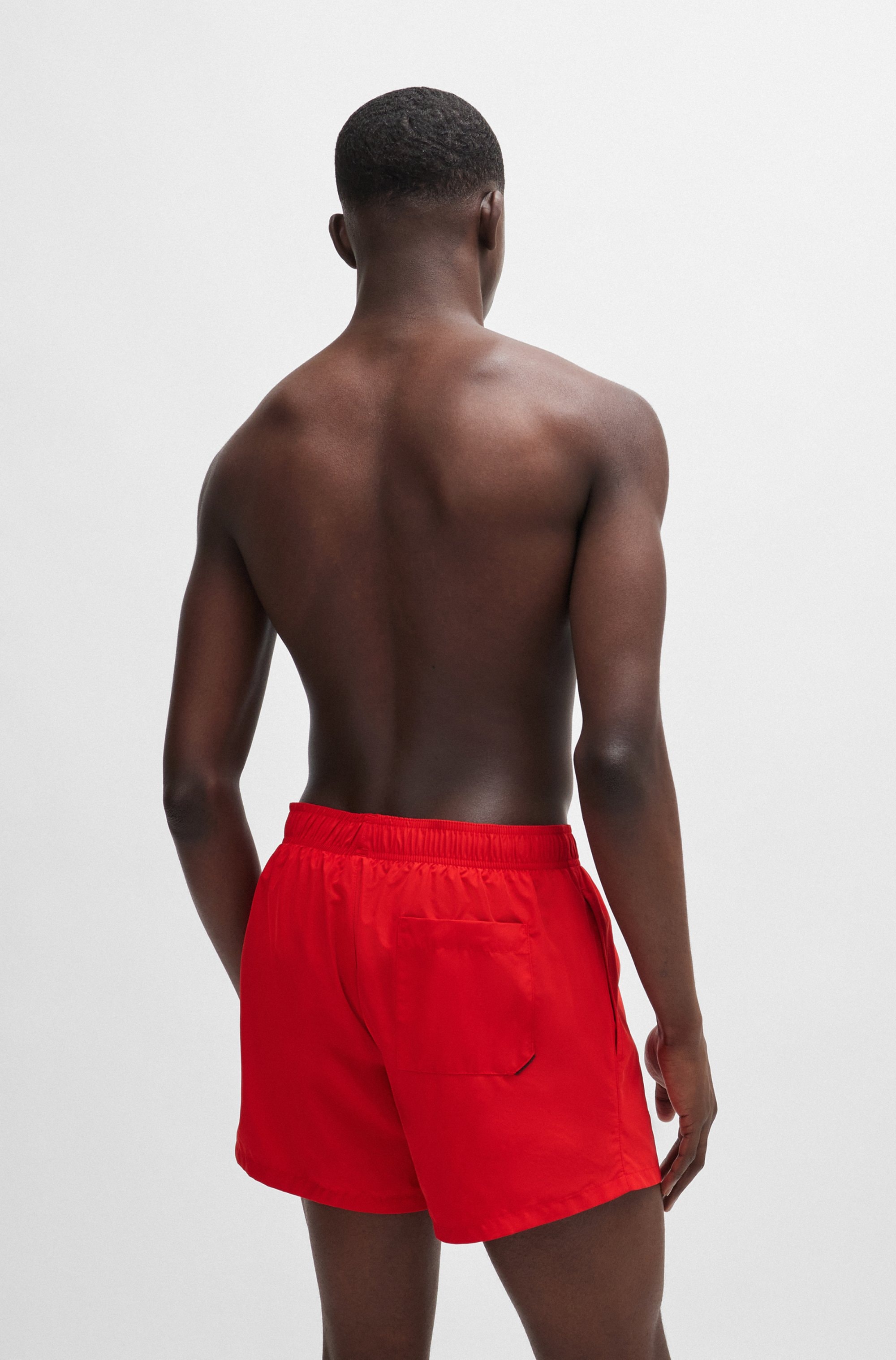 HUGO Underwear Badeshorts »ABAS«, seitlich mit großem HUGO Logo-Print