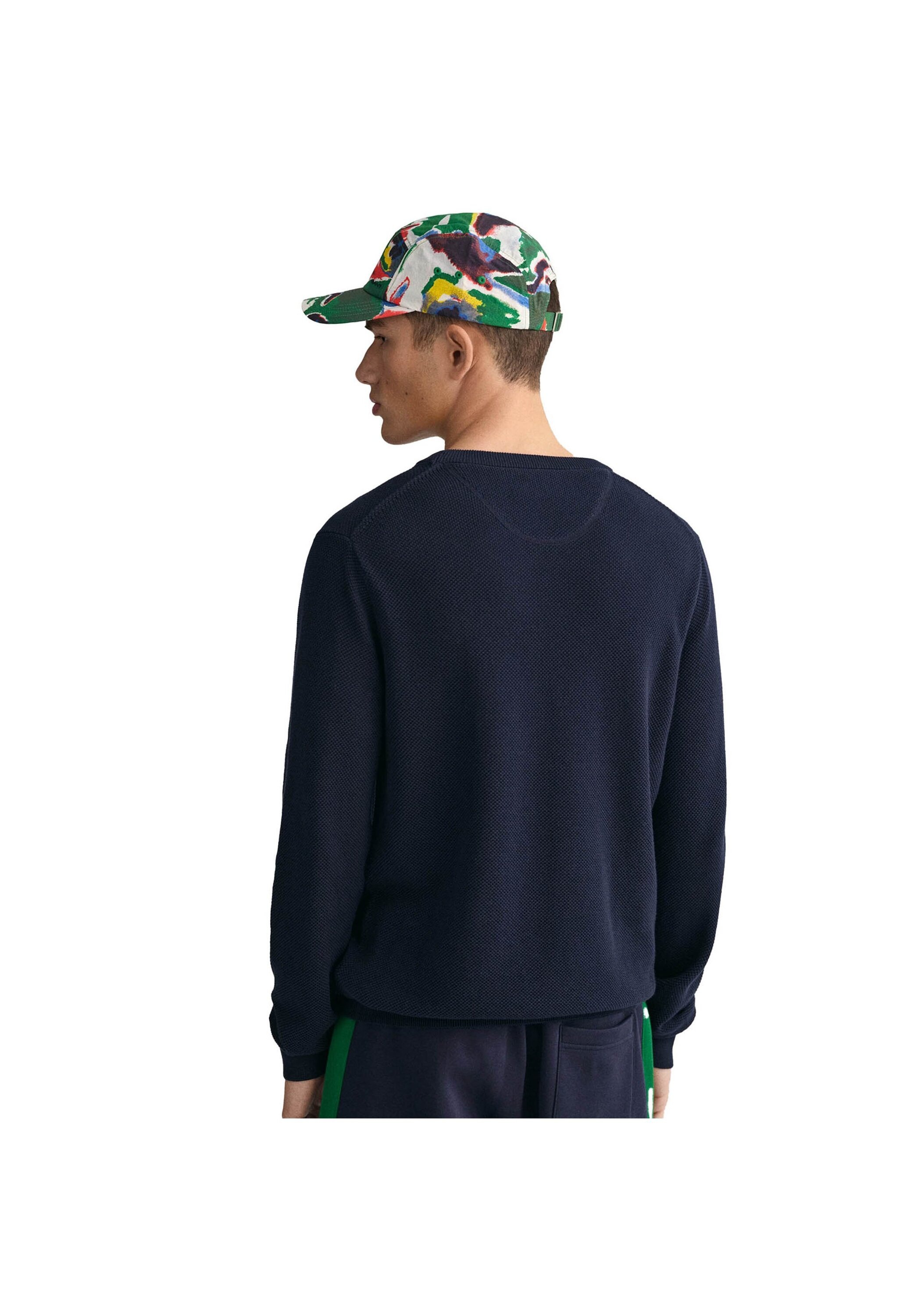 Gant Sweater »Strickpullover COTTON PIQUE C-NECK«