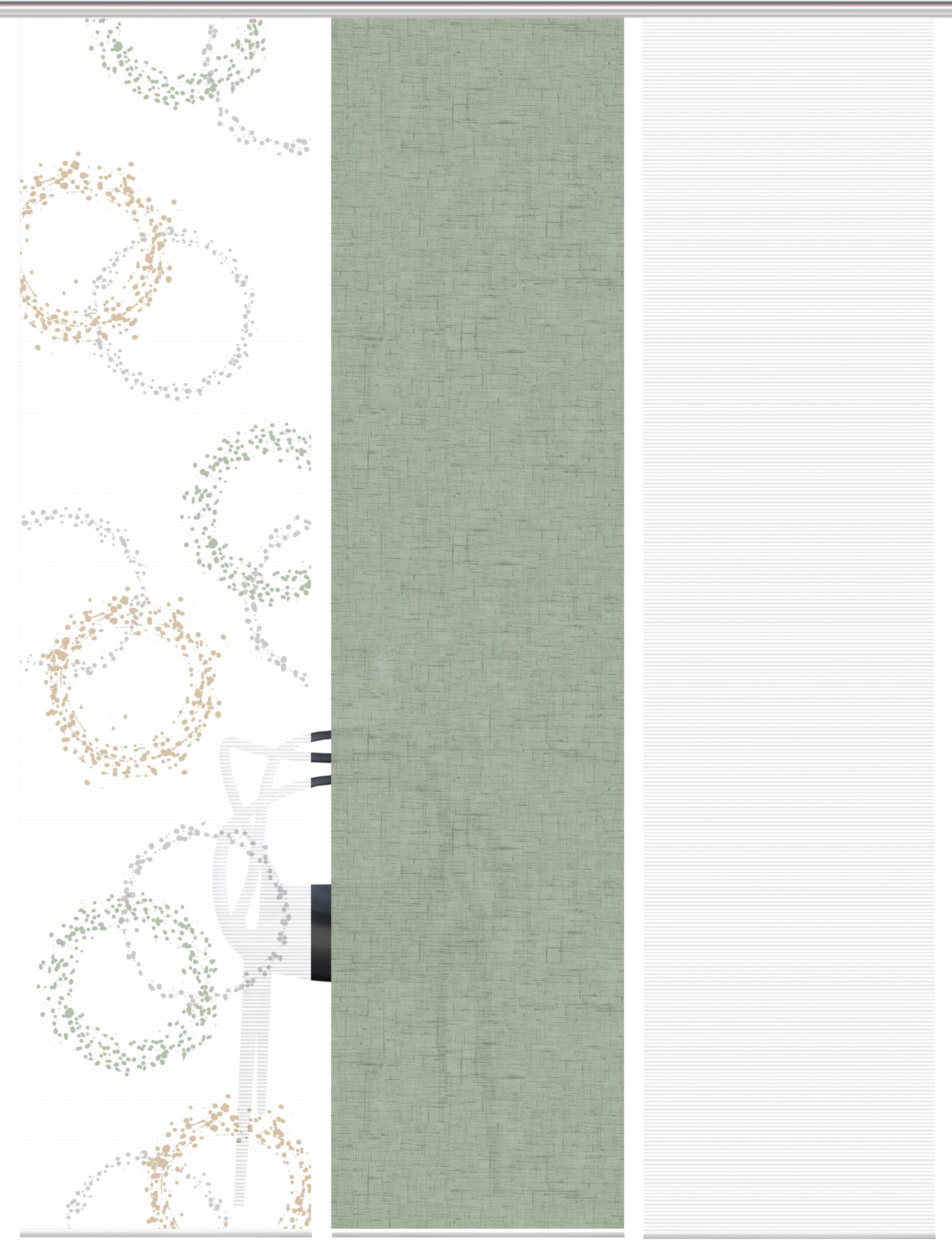 Vision S Schiebegardine »AINUR 3er SET«, (3 St.), Schiebevorhang Digidruck 3er Set AINUR