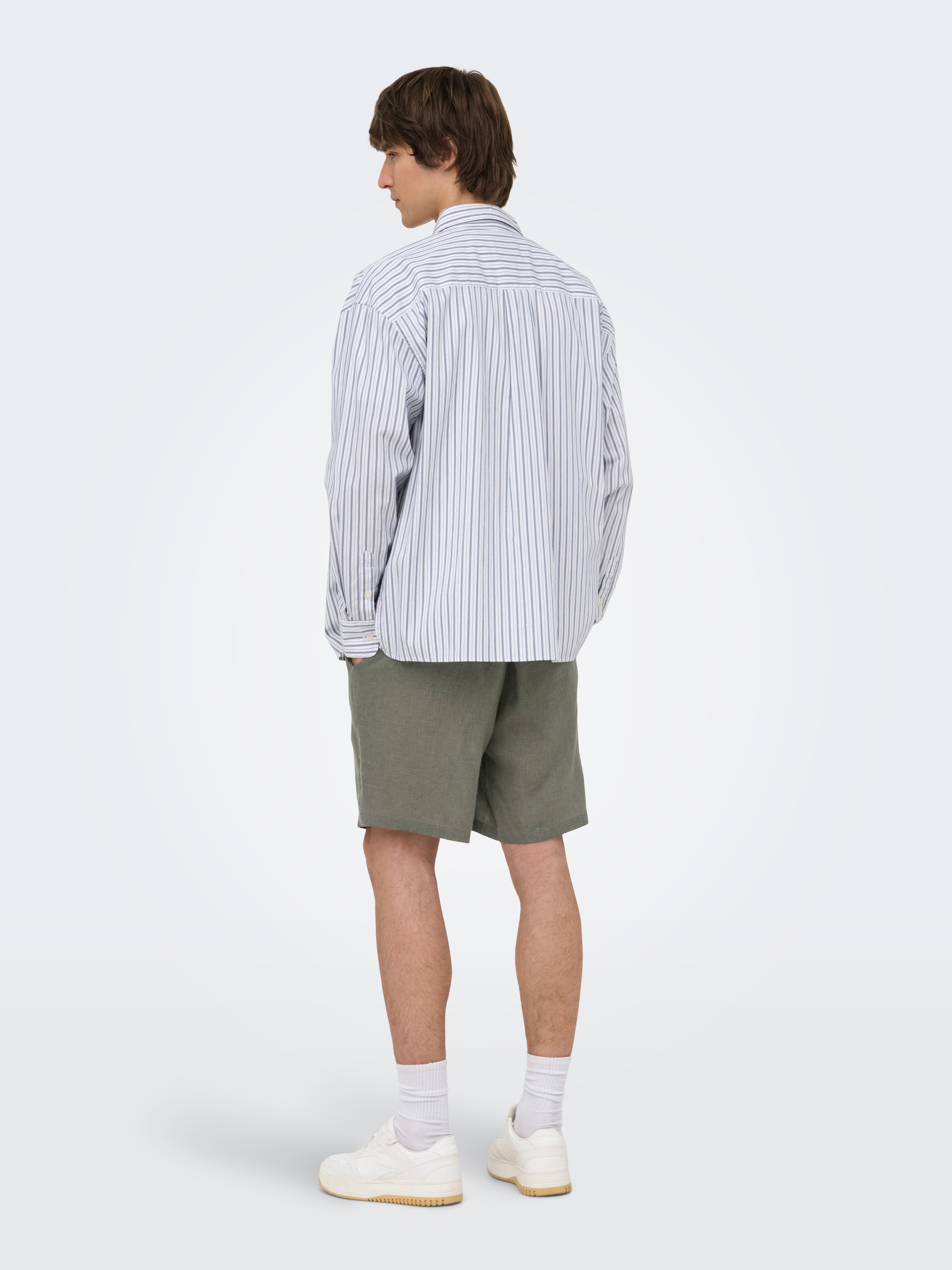 ONLY & SONS Shorts »ONSLAURENCE LINEN BLEND SHORTS NOOS«  Viskosemischung, regular fit