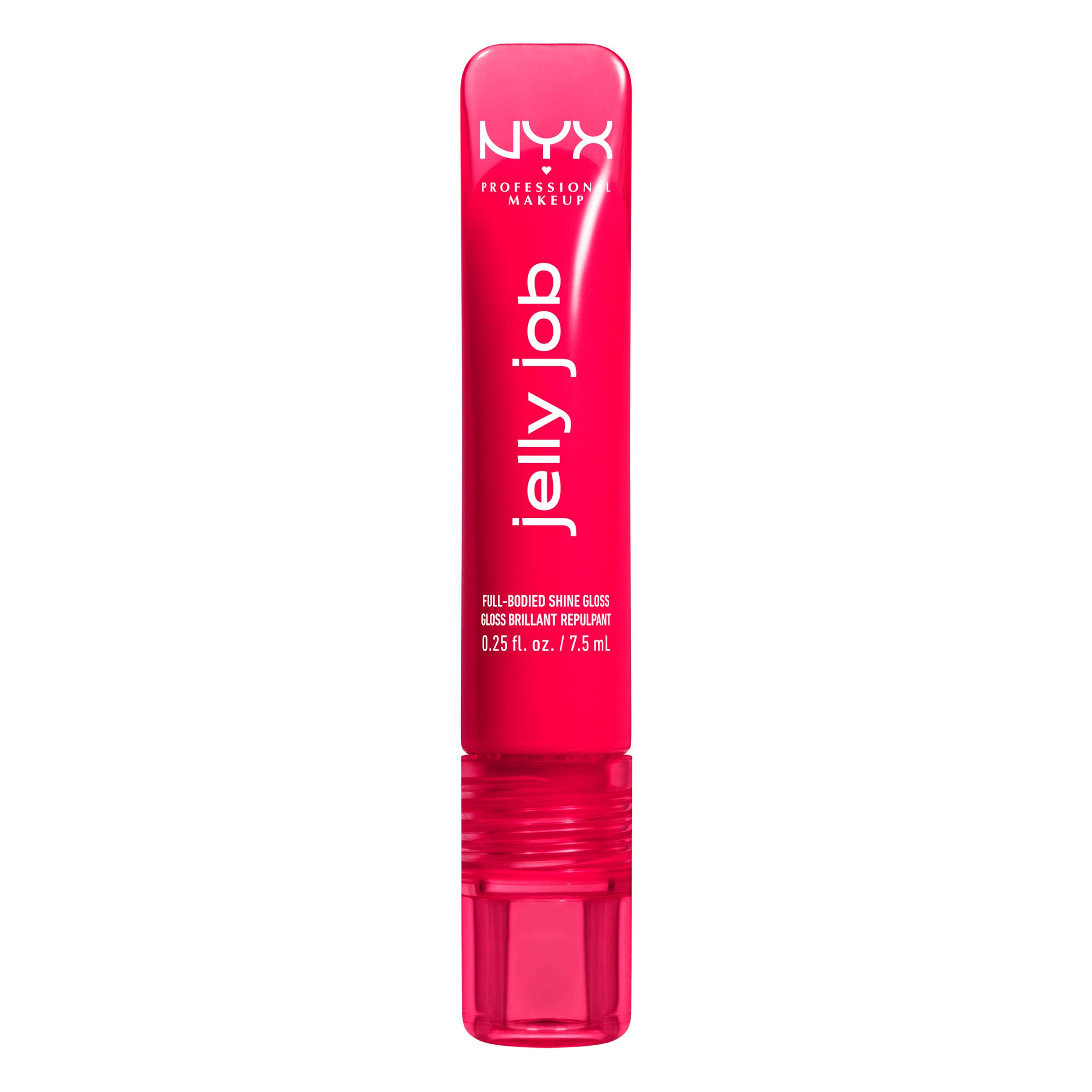 NYX PROFESSIONAL MAKEUP Lipgloss »JELLY JOB FULL BODIED SHINE GLOSS« no Filler -pflegender Gloss für optisch vollere Lippen