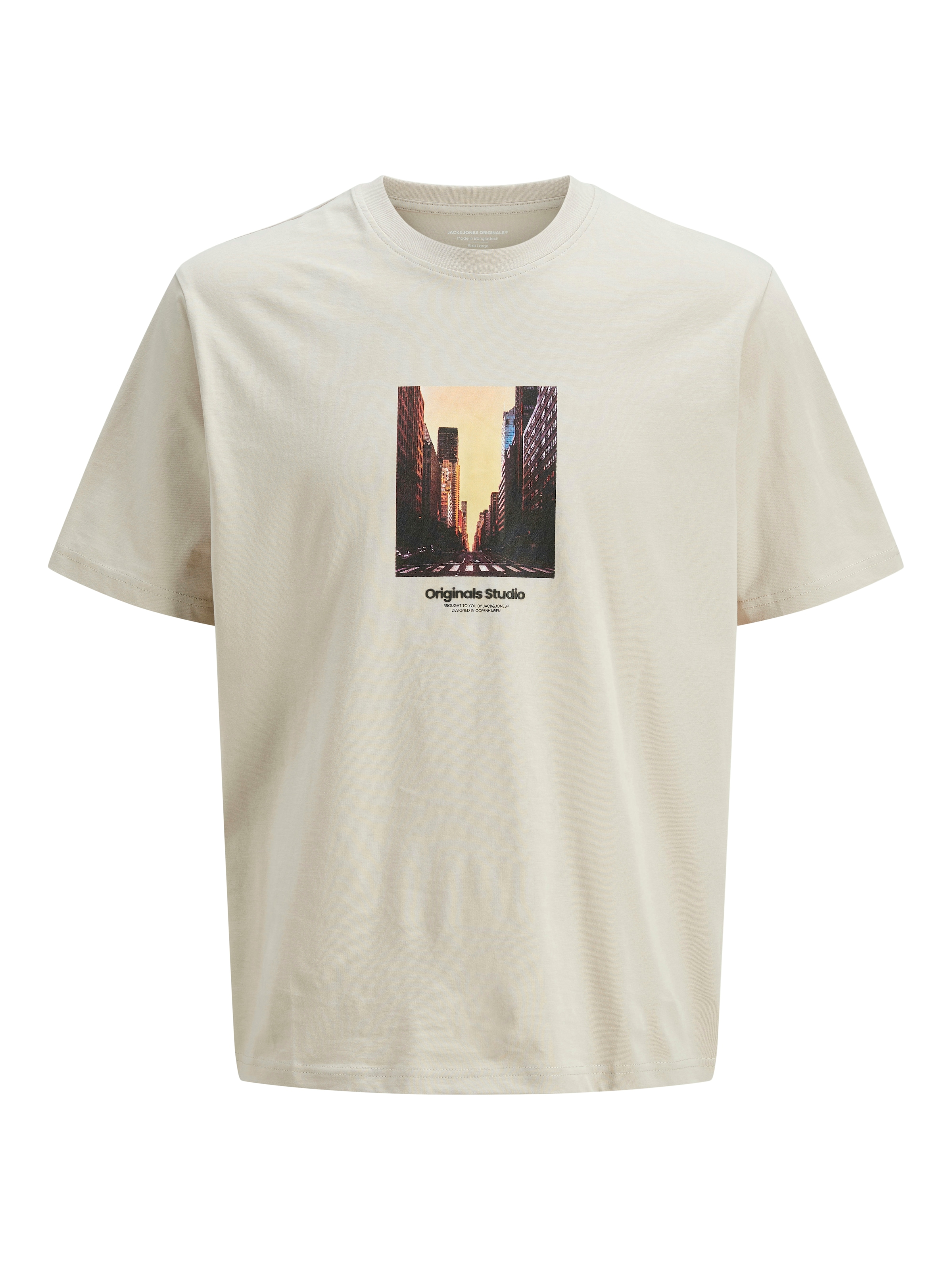 Jack & Jones Kurzarmshirt »JORVESTERBRO PICTURE TEE SS CREW NECK SN«