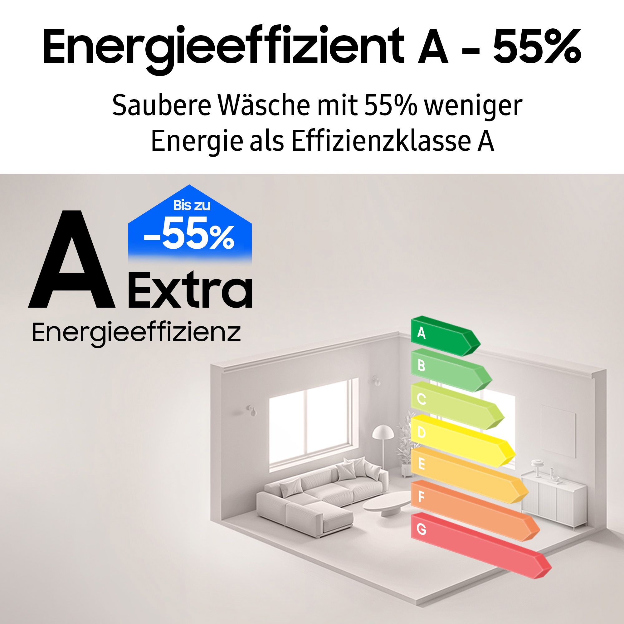 Samsung Waschmaschine »WF90F09C4S«, 9 kg, 1400 U/min, AI Wash mit automatischer Waschmitteldosierung