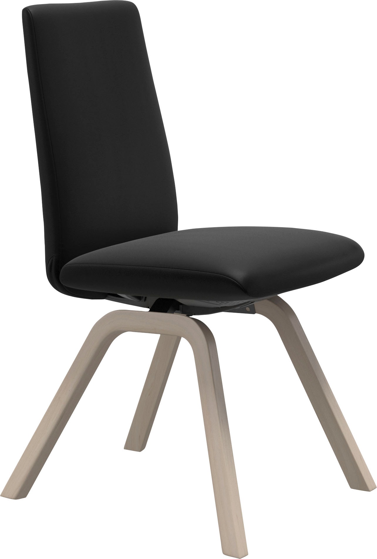 Stressless® Polsterstuhl »Laurel«, Leder BATICK, Low Back, Größe M, mit schräggestellten Beinen in Eiche gekalkt
