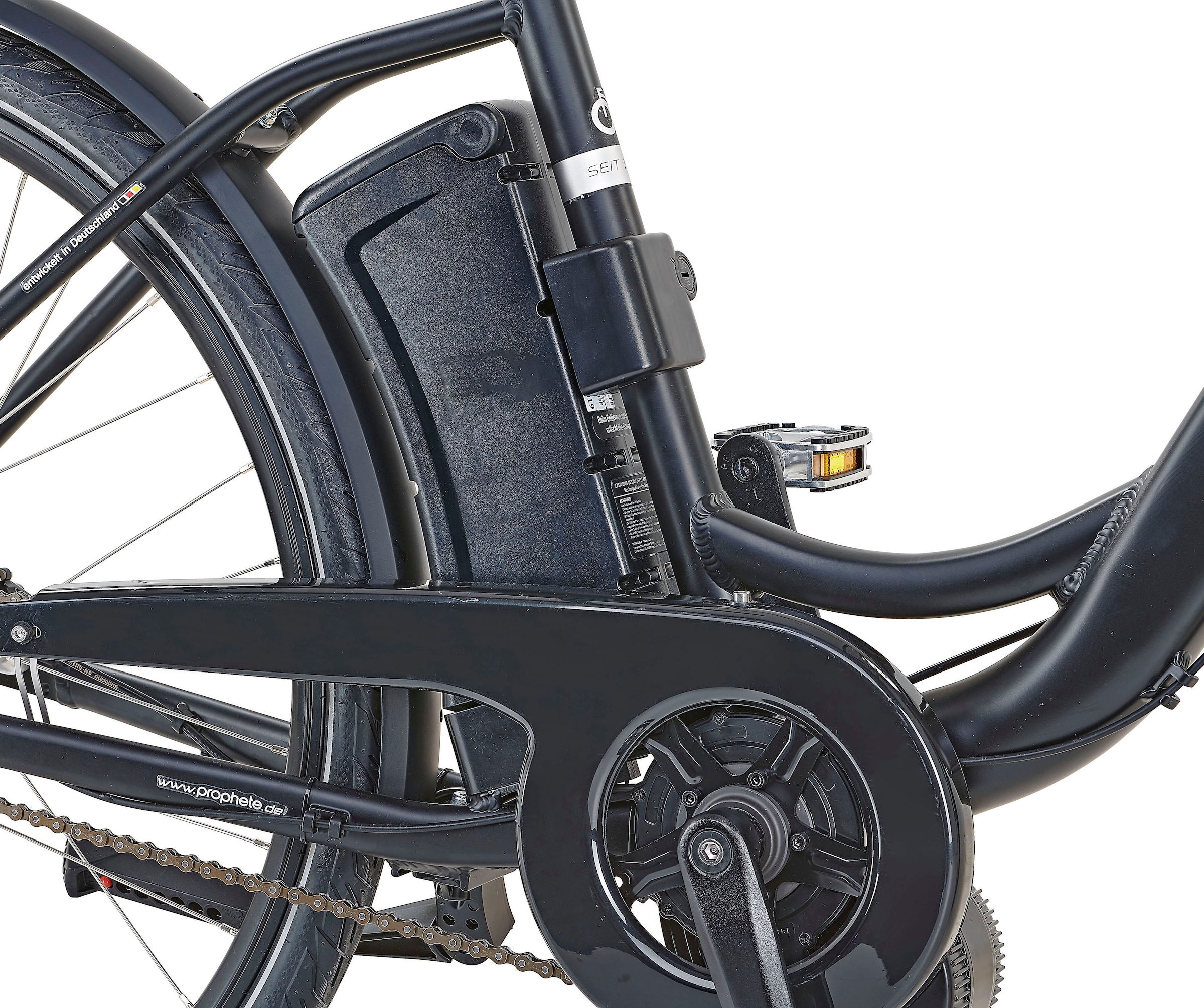 Prophete E-Bike »City«, 7 Gang, Shimano, Mittelmotor 250 W, Pedelec, Elektrofahrrad für Damen u. Herren