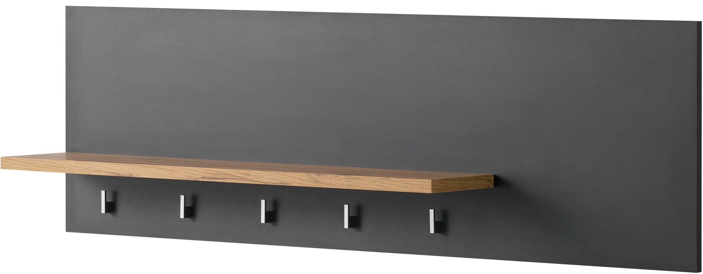 KOCHSTATION Wandregal »Westminster«, Breite 130 cm, mit 5 Haken