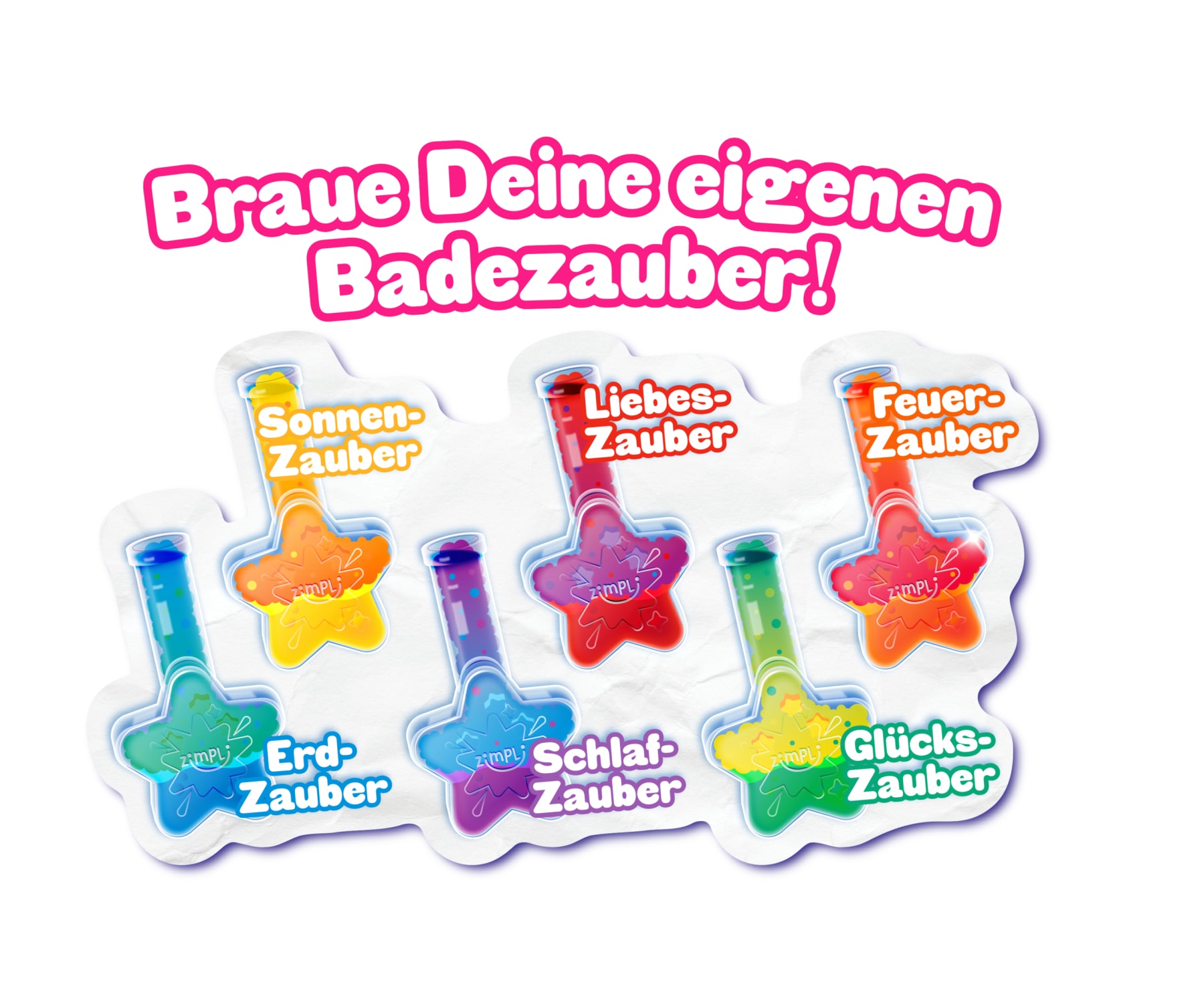 SIMBA Kreativset »Baff Potions Badezauberset«