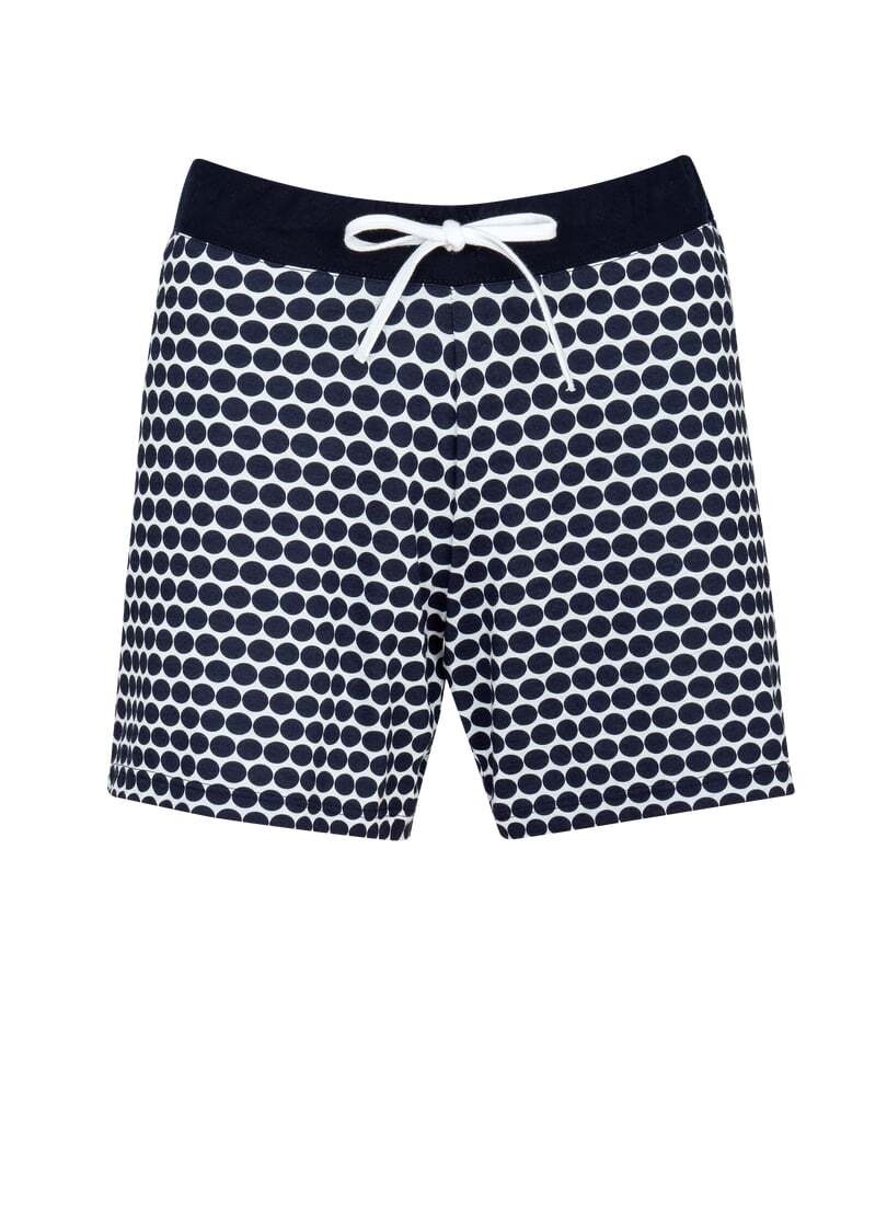 Trigema Bermudas »TRIGEMA Shorts mit modischem Pünktchen-Muster«, (1 tlg.)