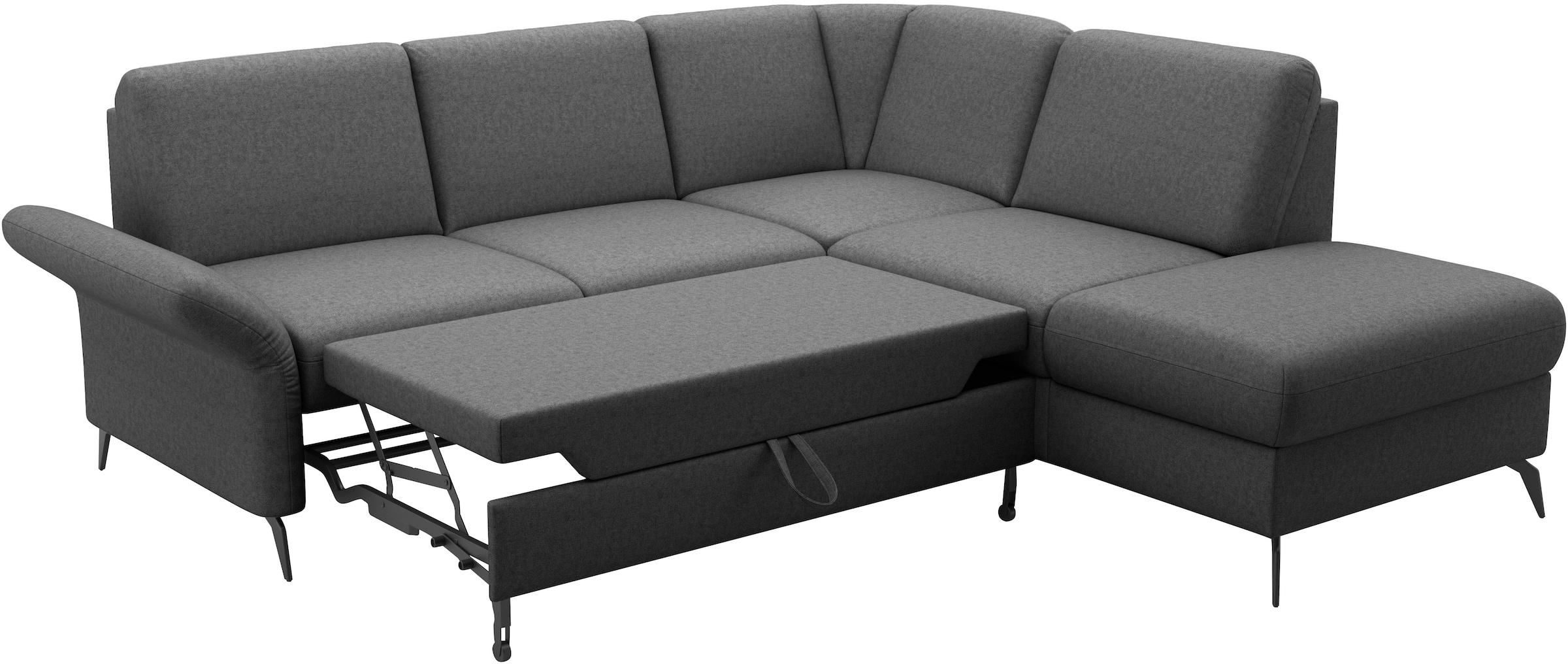 Home affaire Ecksofa »Rochelle«, wahlweise mit Bettfunktion, Bettkasten und Armteilverstellung
