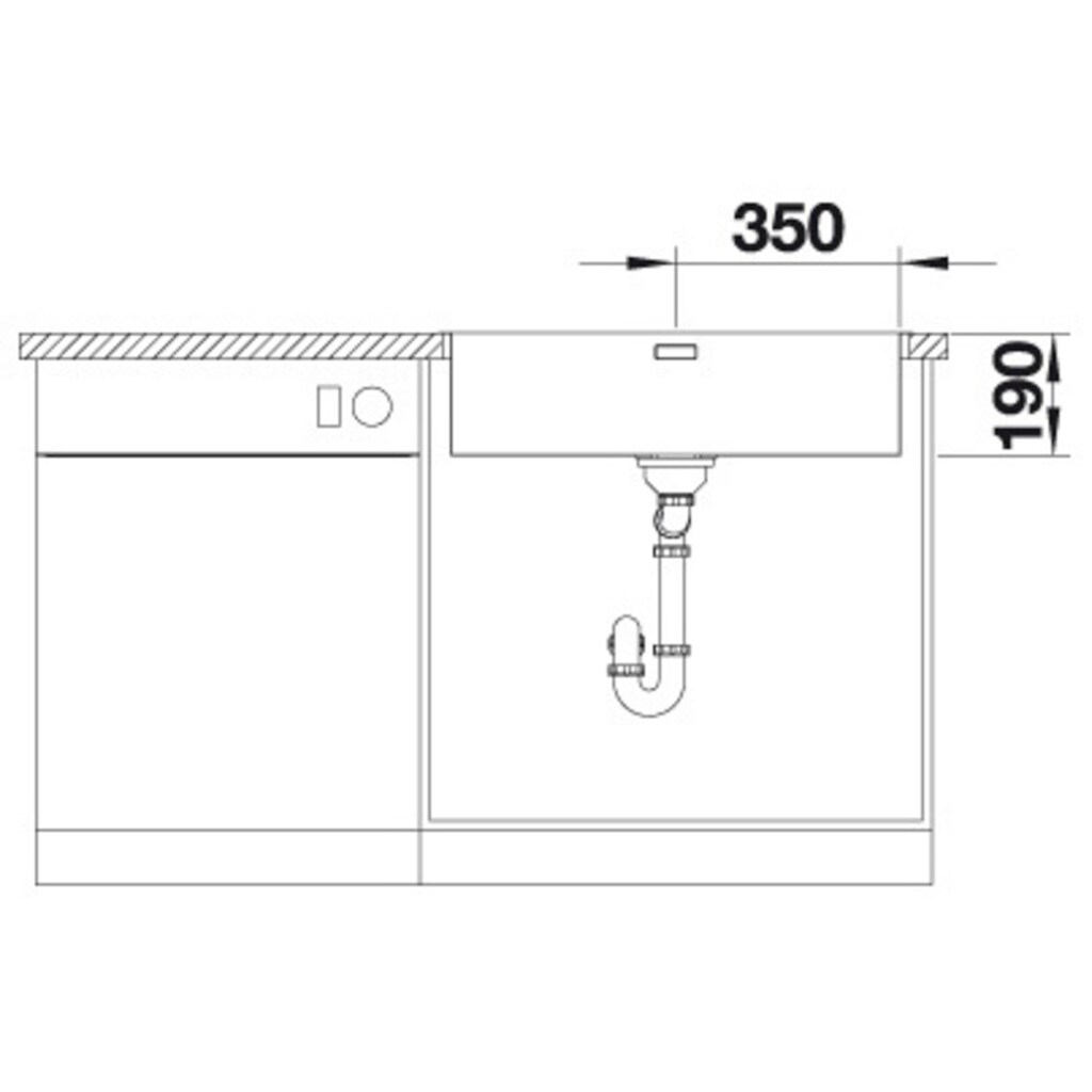 Blanco Edelstahlspüle »ANDANO 700-IF/A«