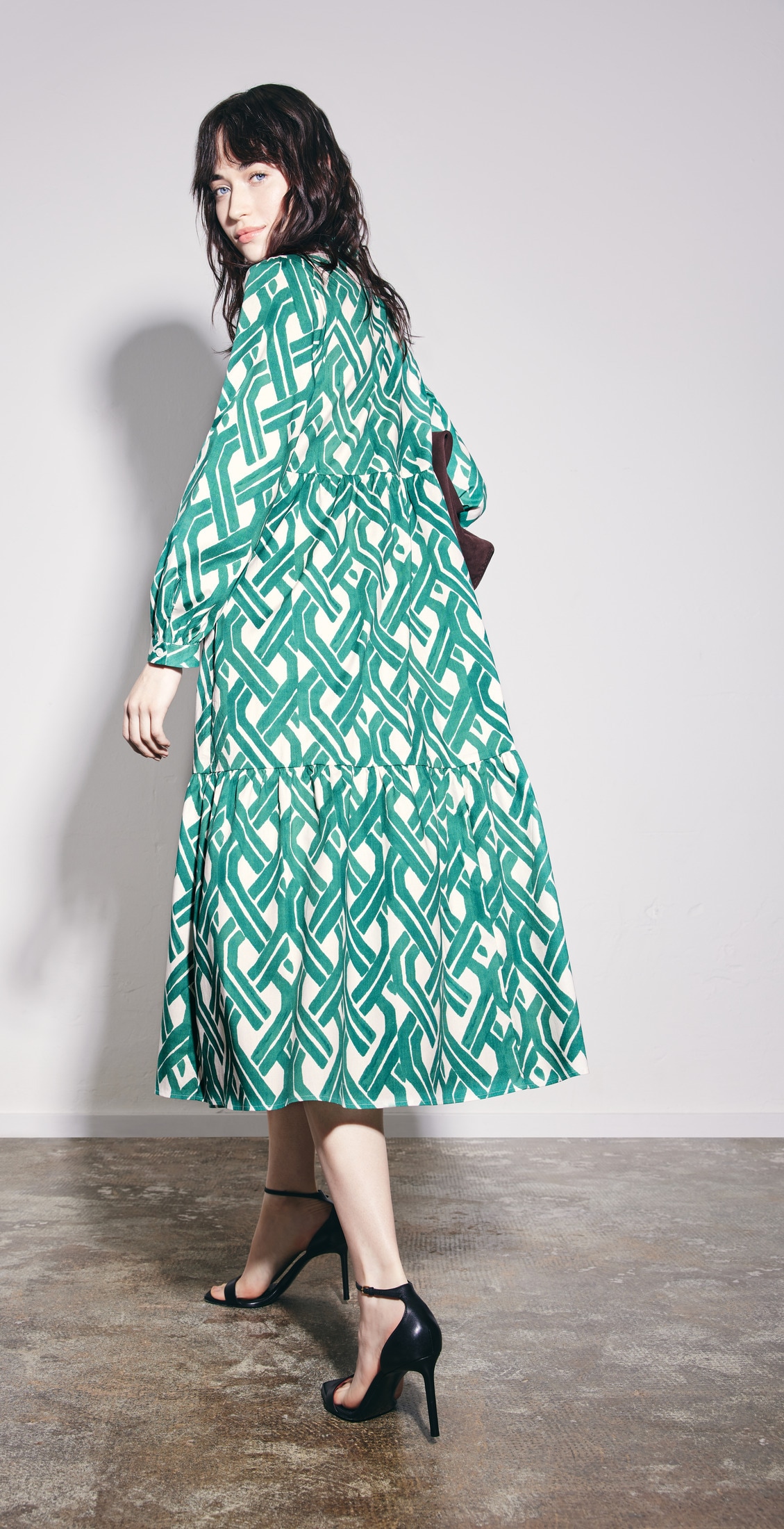 seidensticker Sommerkleid 1/1 Kragen Druck