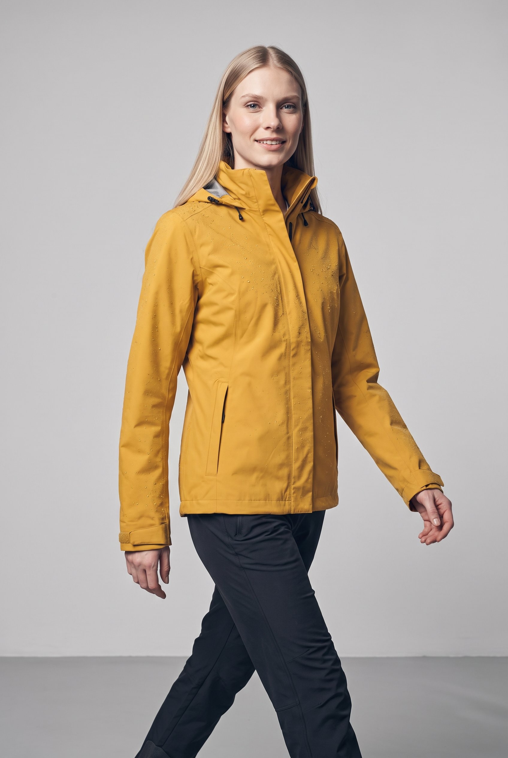 Schöffel Regenjacke »Jacket Gmund L« mit Kapuze sportlicher Stil, wasserdicht, winddicht, atmungsaktiv, Übergangsjacke