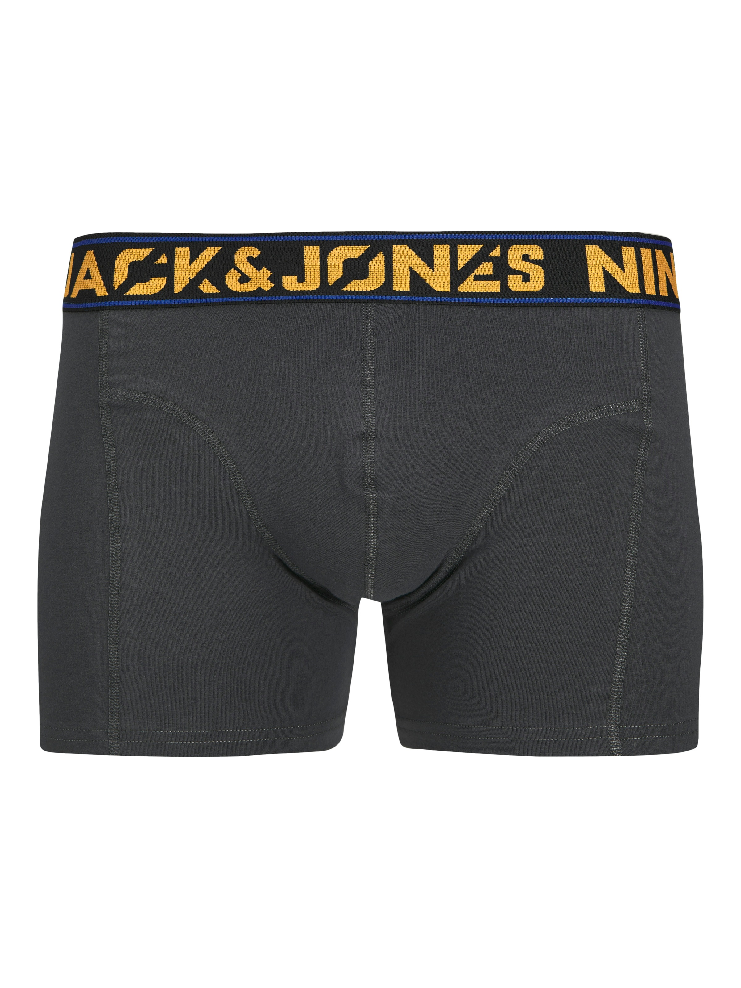 Jack & Jones Trunk »JACNINE.ZERO SOLID TRUNKS 3 PACK«, (Packung, 3 St.), mit Marken Schriftzug