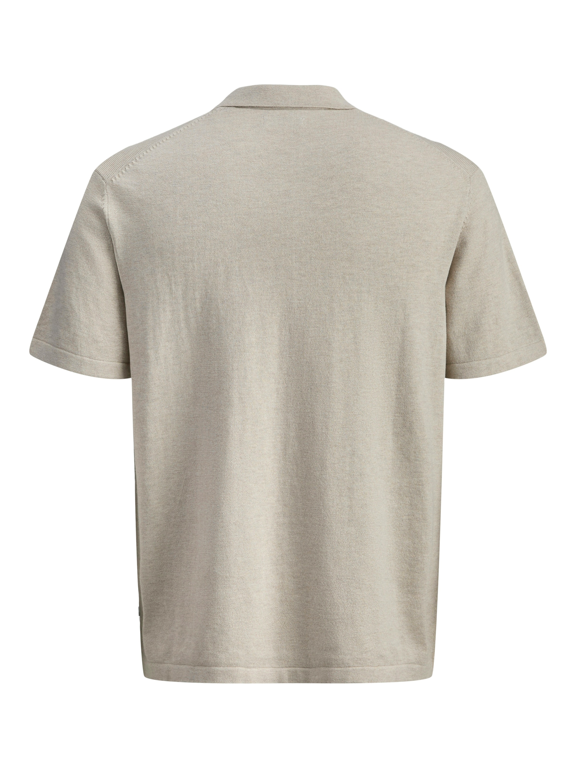 Jack & Jones Kurzarmpullover »JJEEMIL KNIT ZIP POLO SS SN« mit kurzem Reißverschluss