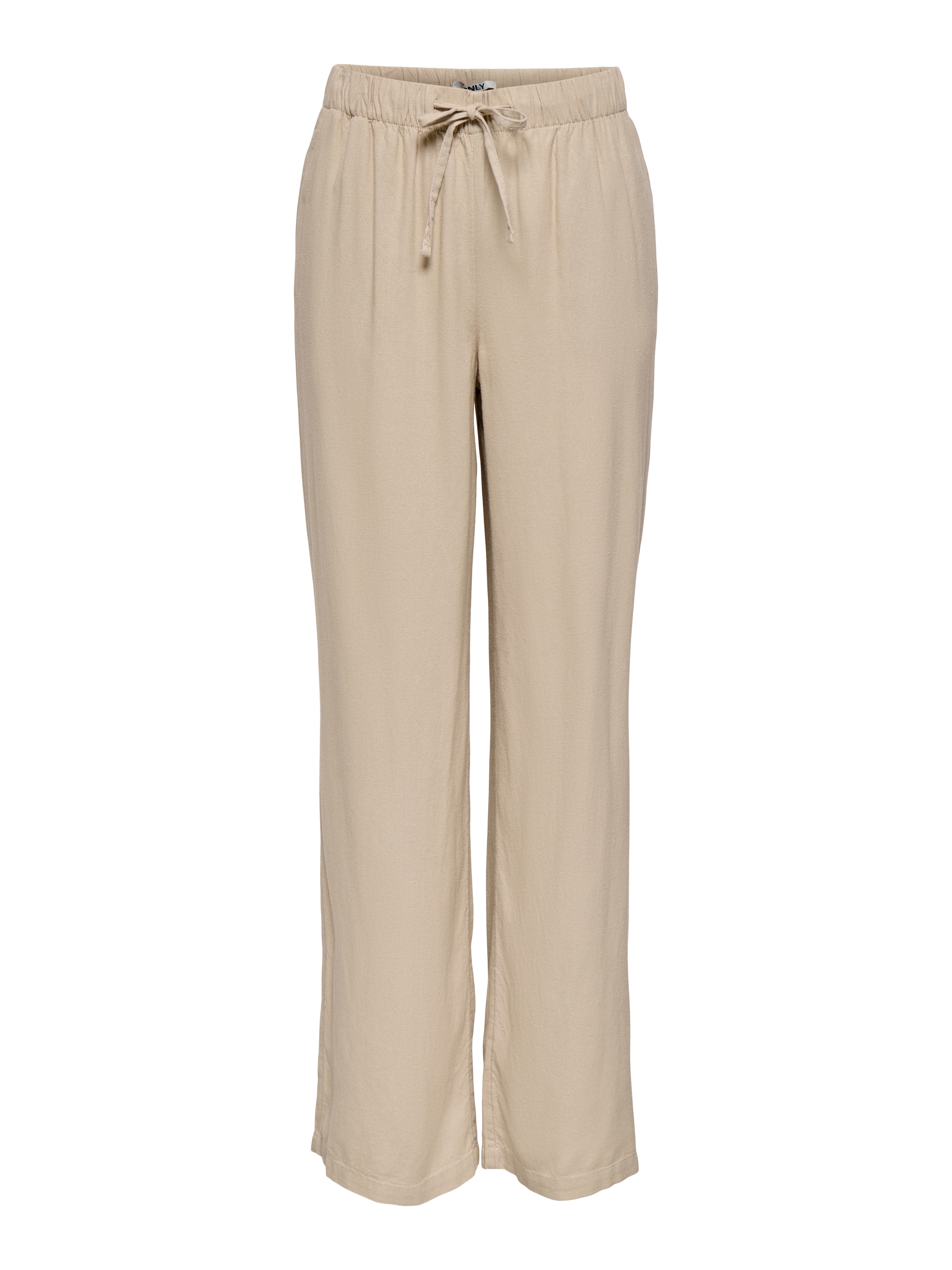 ONLY Schlupfhose »ONLGOA MW LINEN BL PULL-UP PANT CC PNT«  mit Leinen