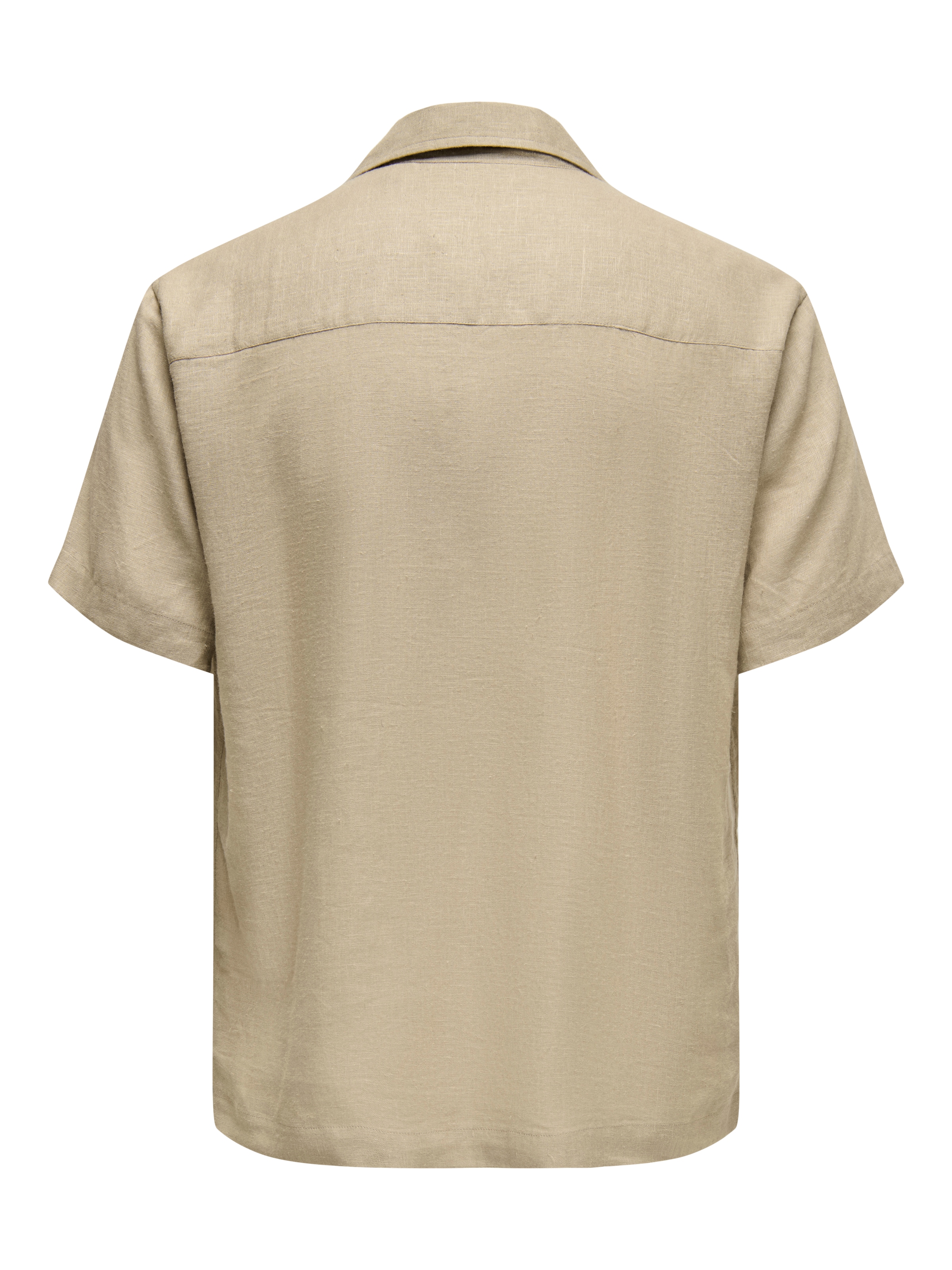 ONLY & SONS Kurzarmhemd »ONSLAURENCE RLX RESOR SS LINENBLEND NOOS«