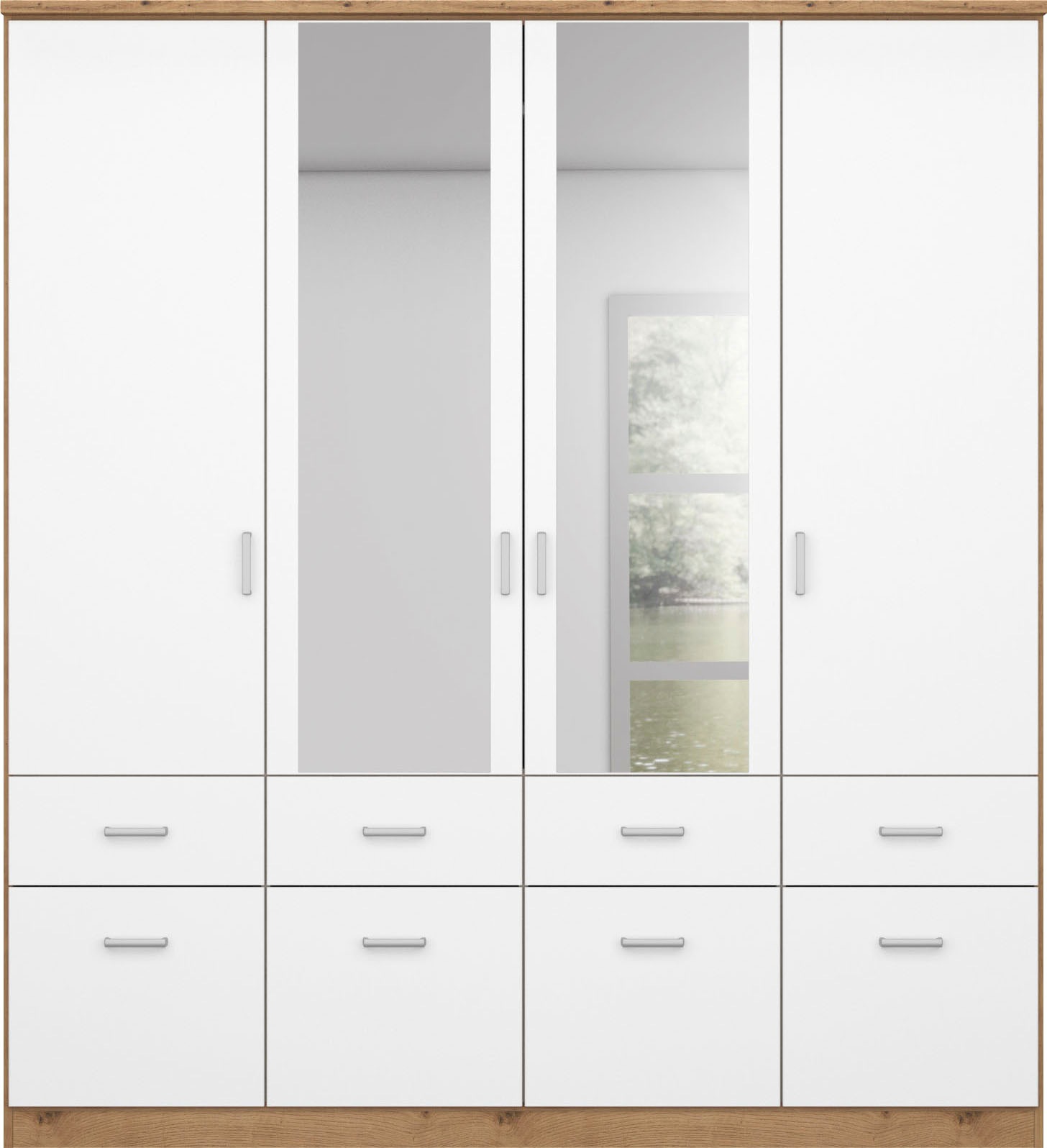 rauch Kleiderschrank »Kleiderschrank Schrank Garderobe deckenhoher Schrank BREMEN«, in vielen Farben und Ausführungen MADE IN GERMANY