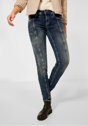 STREET ONE Slim-fit-Jeans »Style Jane«, mit modischen Teilungsnähten kaufen