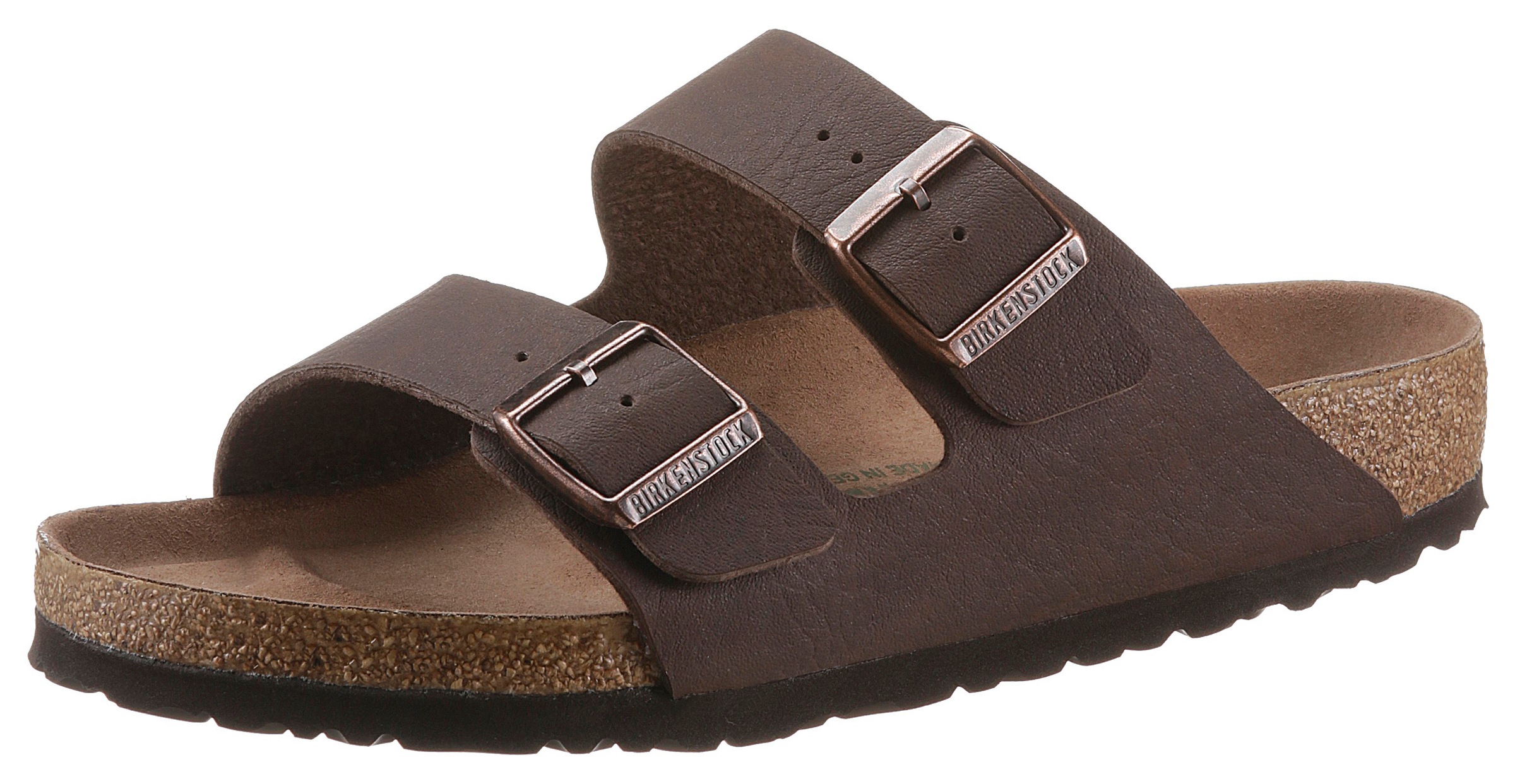 Birkenstock Pantolette »Arizona Saddle Matt«, mit verstellbaren Schließen