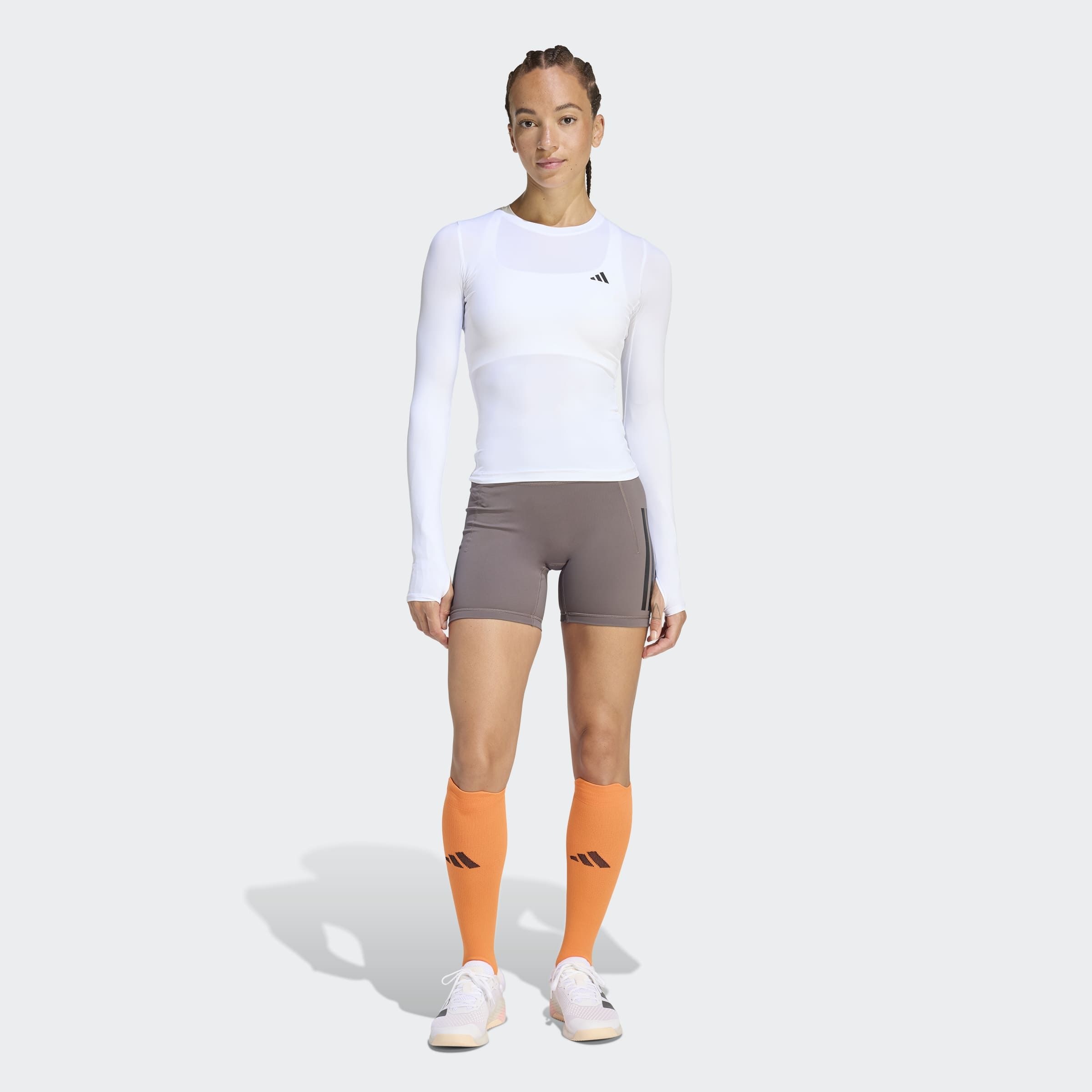 adidas Performance Shorts »OPTIME WORKOUT 3-STREIFEN KURZE LEGGINGS«