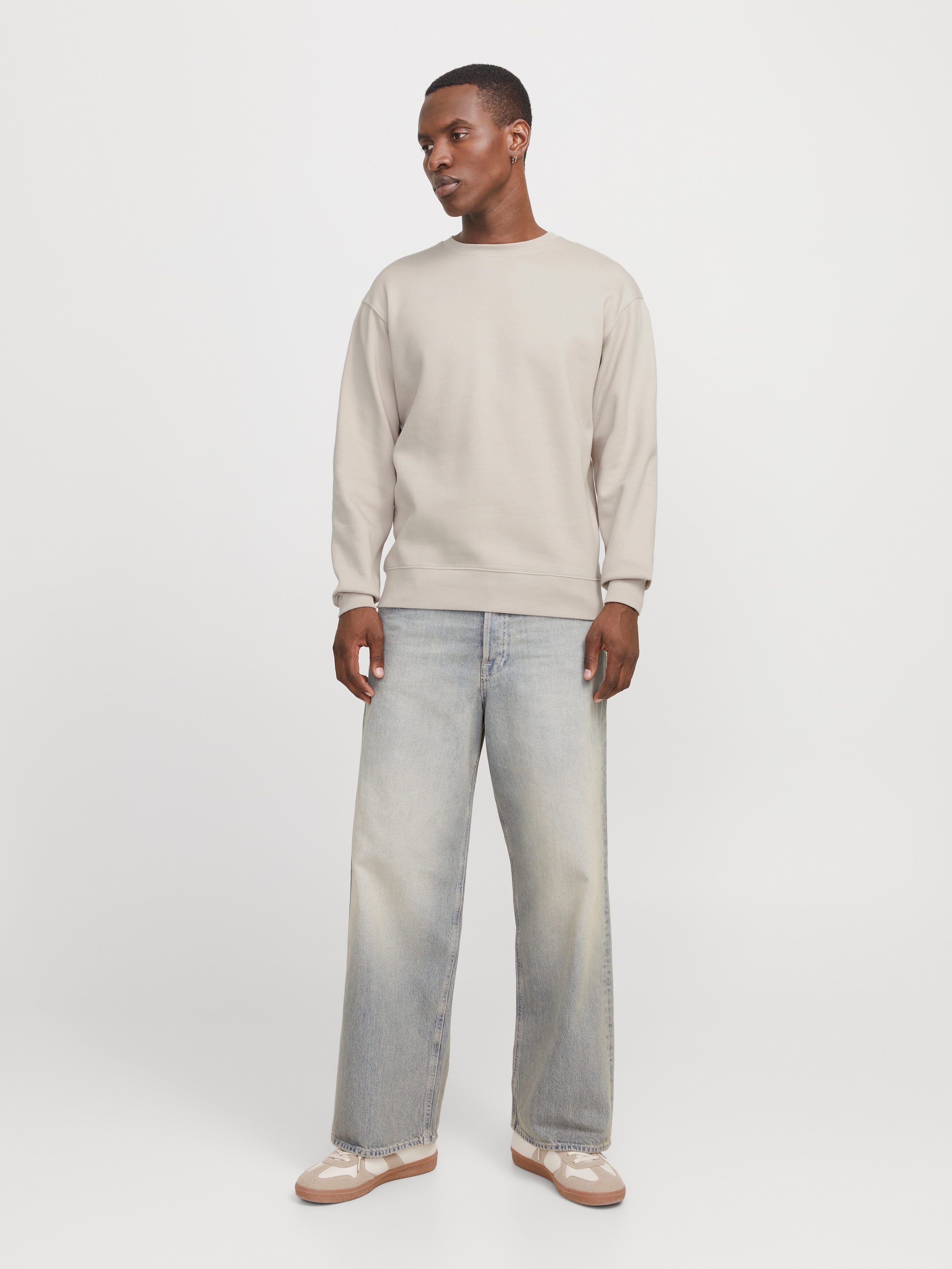 Jack & Jones Sweatshirt »JJESTAR BASIC SWEAT CREW NECK NOOS«, mit Rundhalsausschnitt