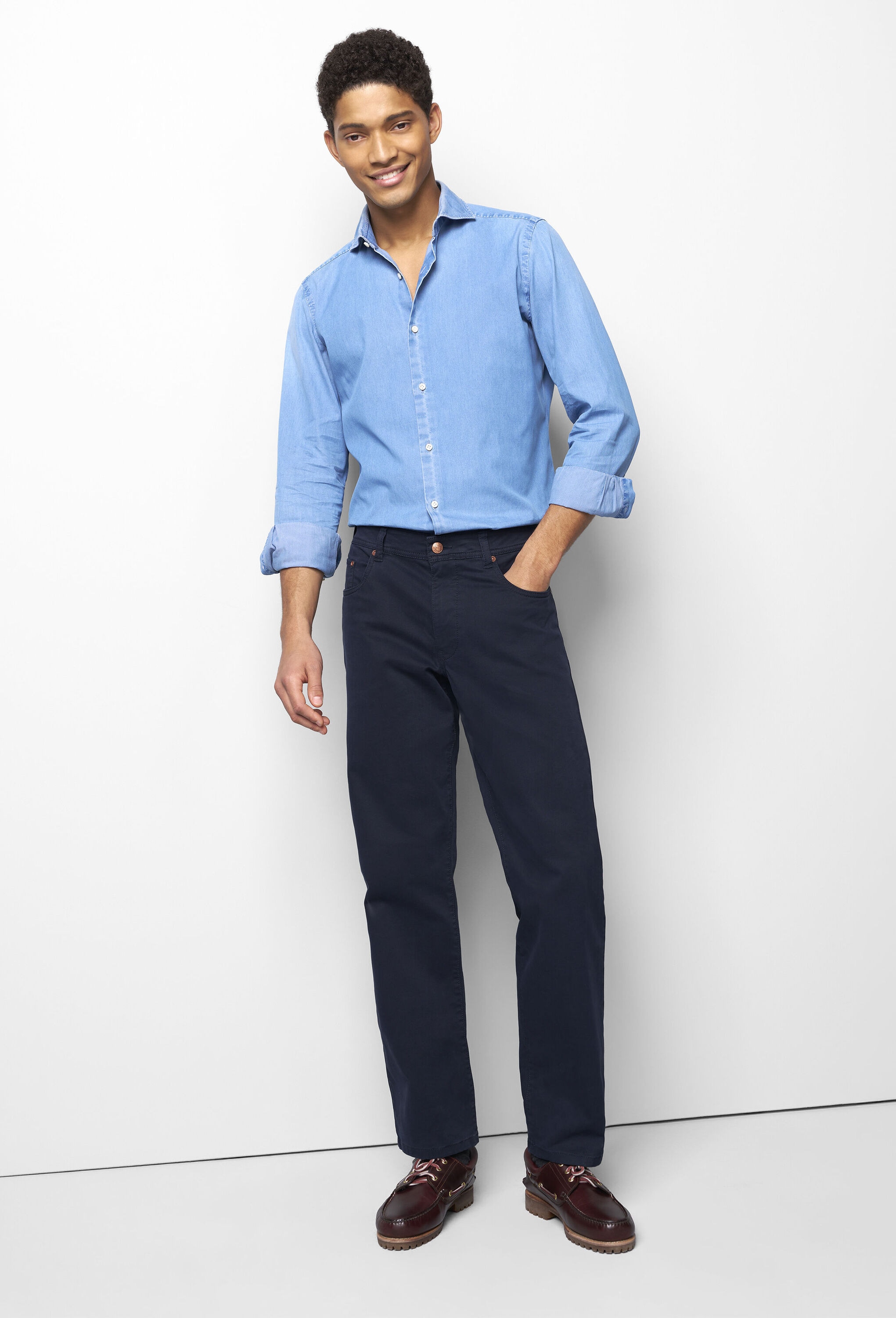 MEYER Chinohose »M5 Six 9-6001«  M5 Serie
