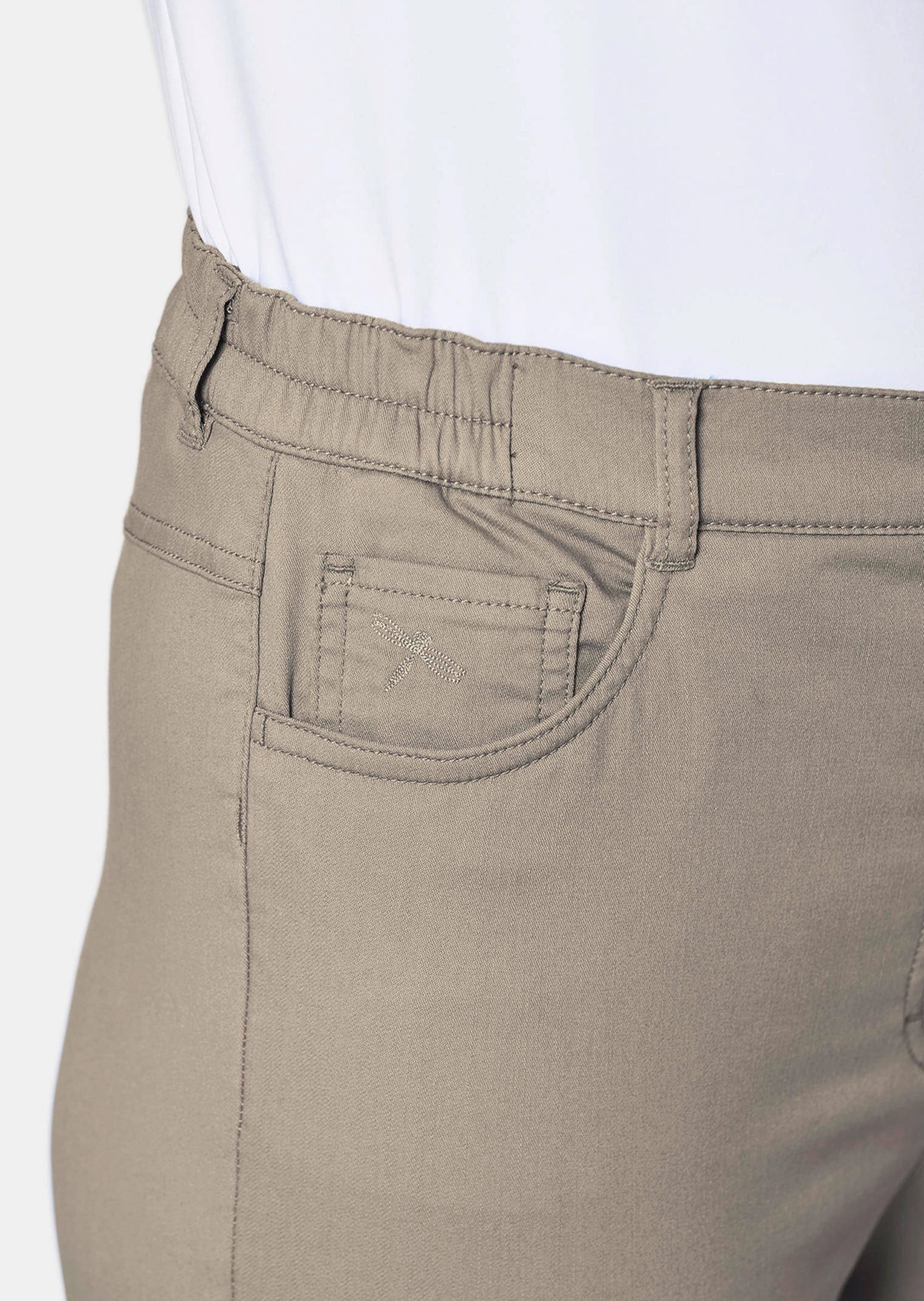 GOLDNER 2-in-1-Hose »Kurzgröße Hose Carla in weicher, stretchbequemer Qualität«