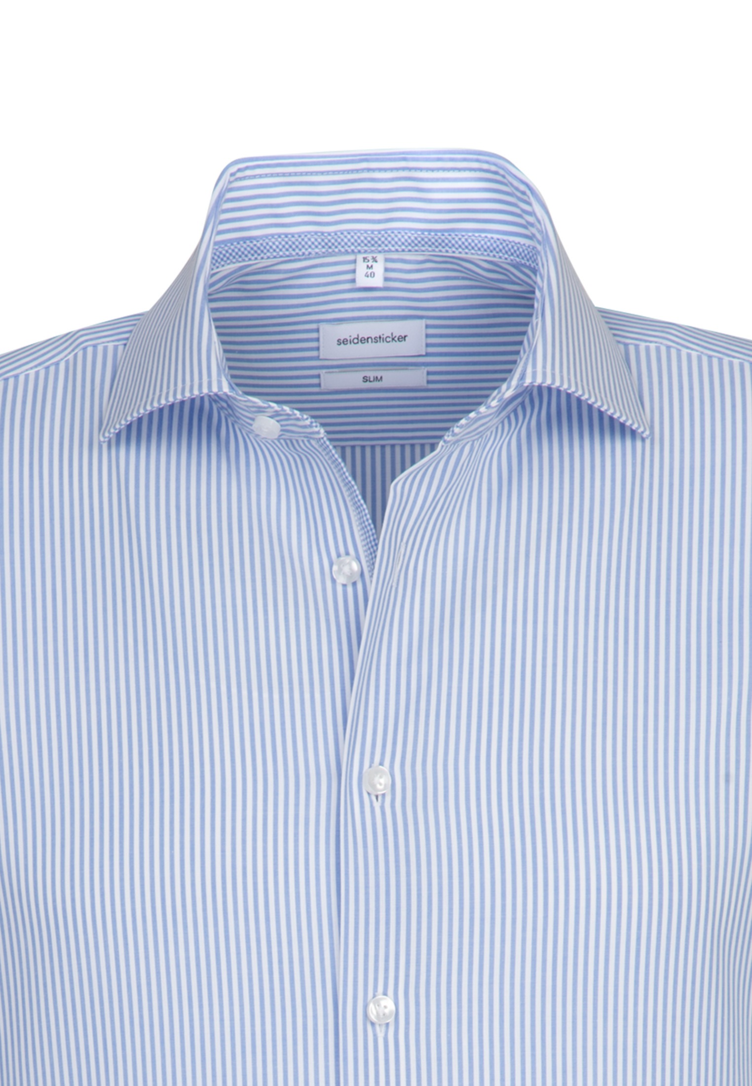seidensticker Businesshemd »Slim« Slim 1/1 Kentkragen Streifen