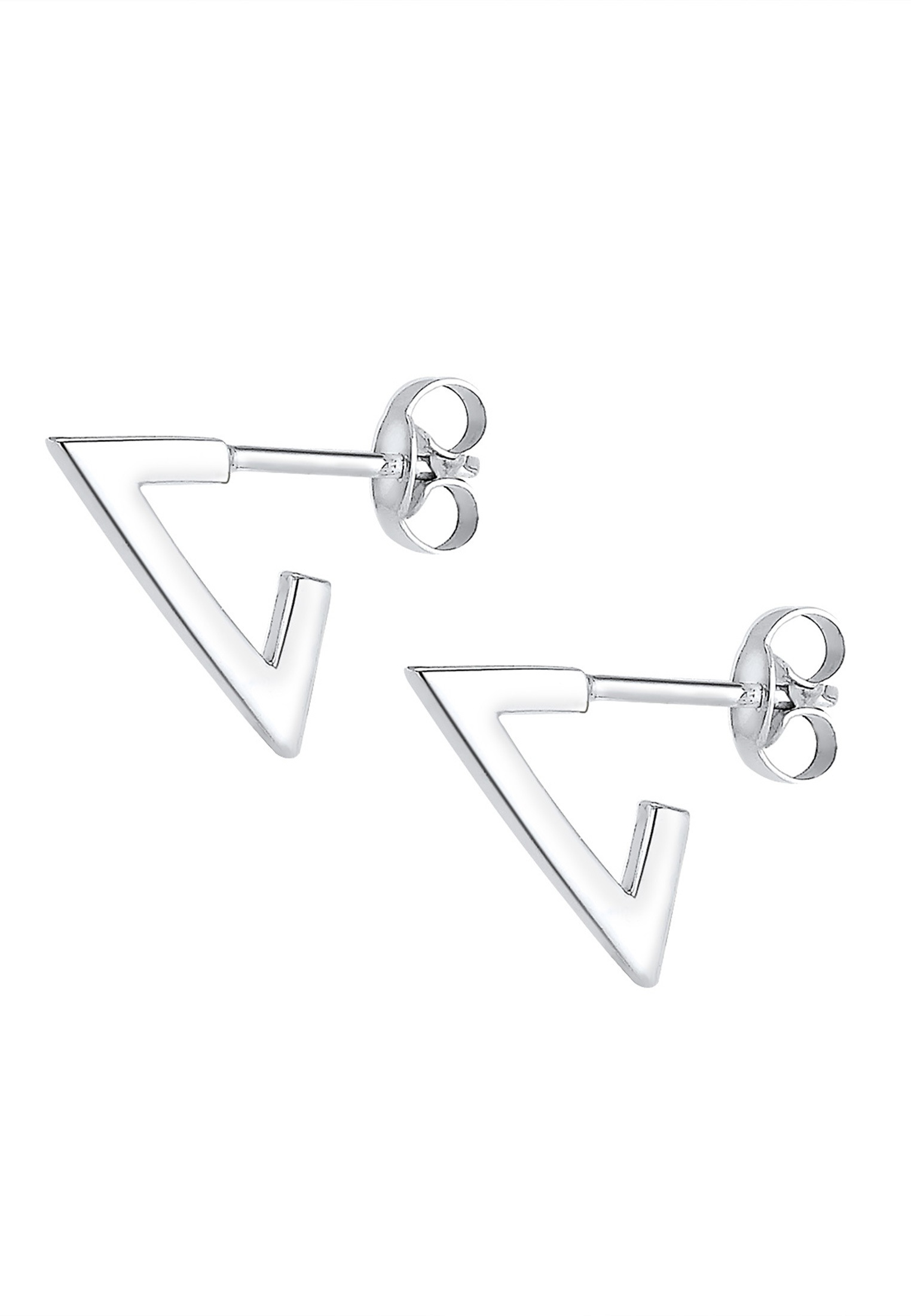 Elli Paar Ohrstecker »Ohrringe Basic Geo Creole Dreieck 925 Sterling Silber«