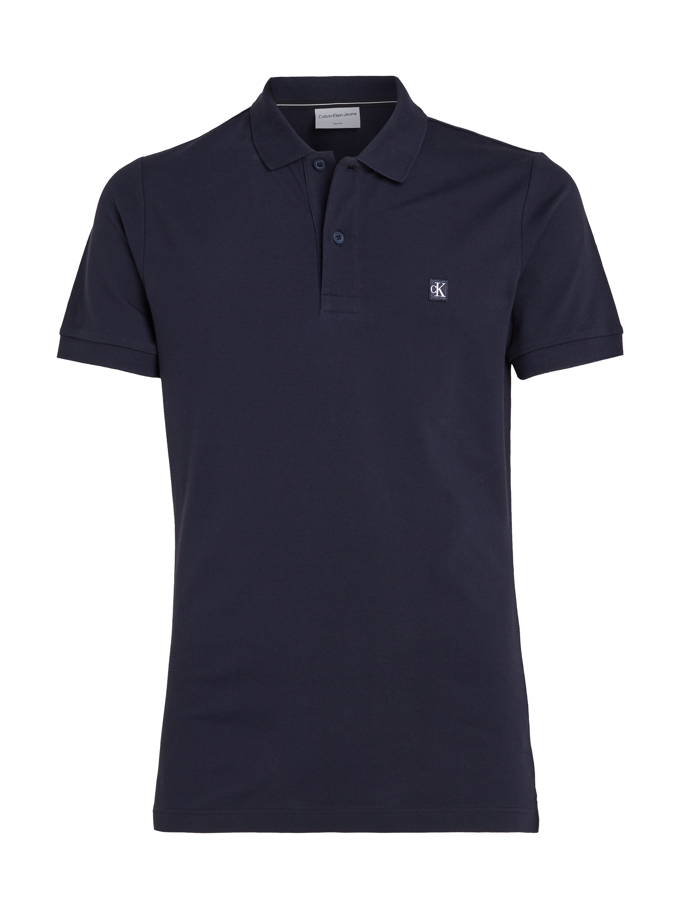Calvin Klein Jeans Poloshirt »CK EMBRO BADGE SLIM POLO«, mit Logopatch