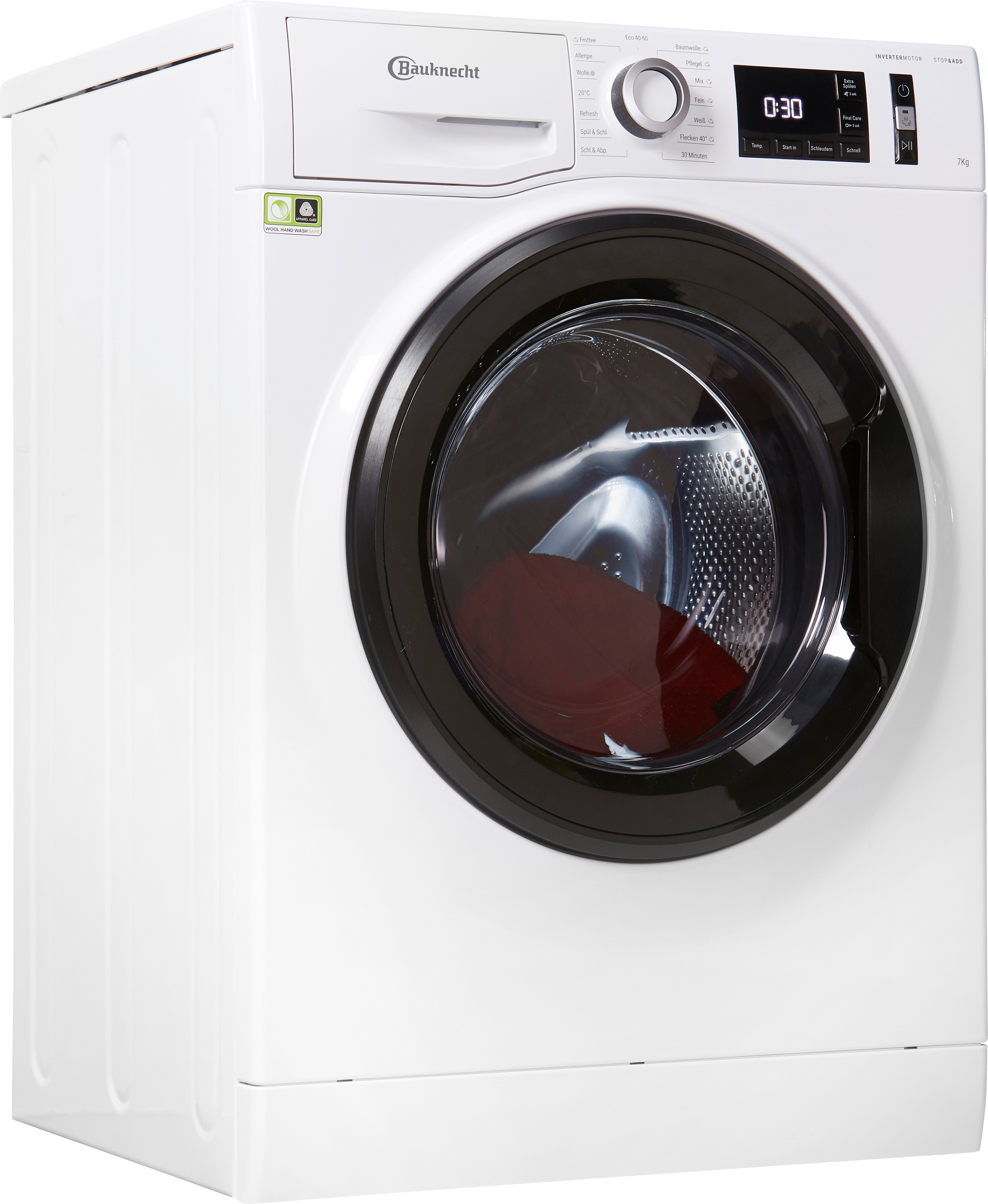 BAUKNECHT Waschmaschine »W Active 712C«, W Active 712C, 4 Jahre Herstellergarantie
