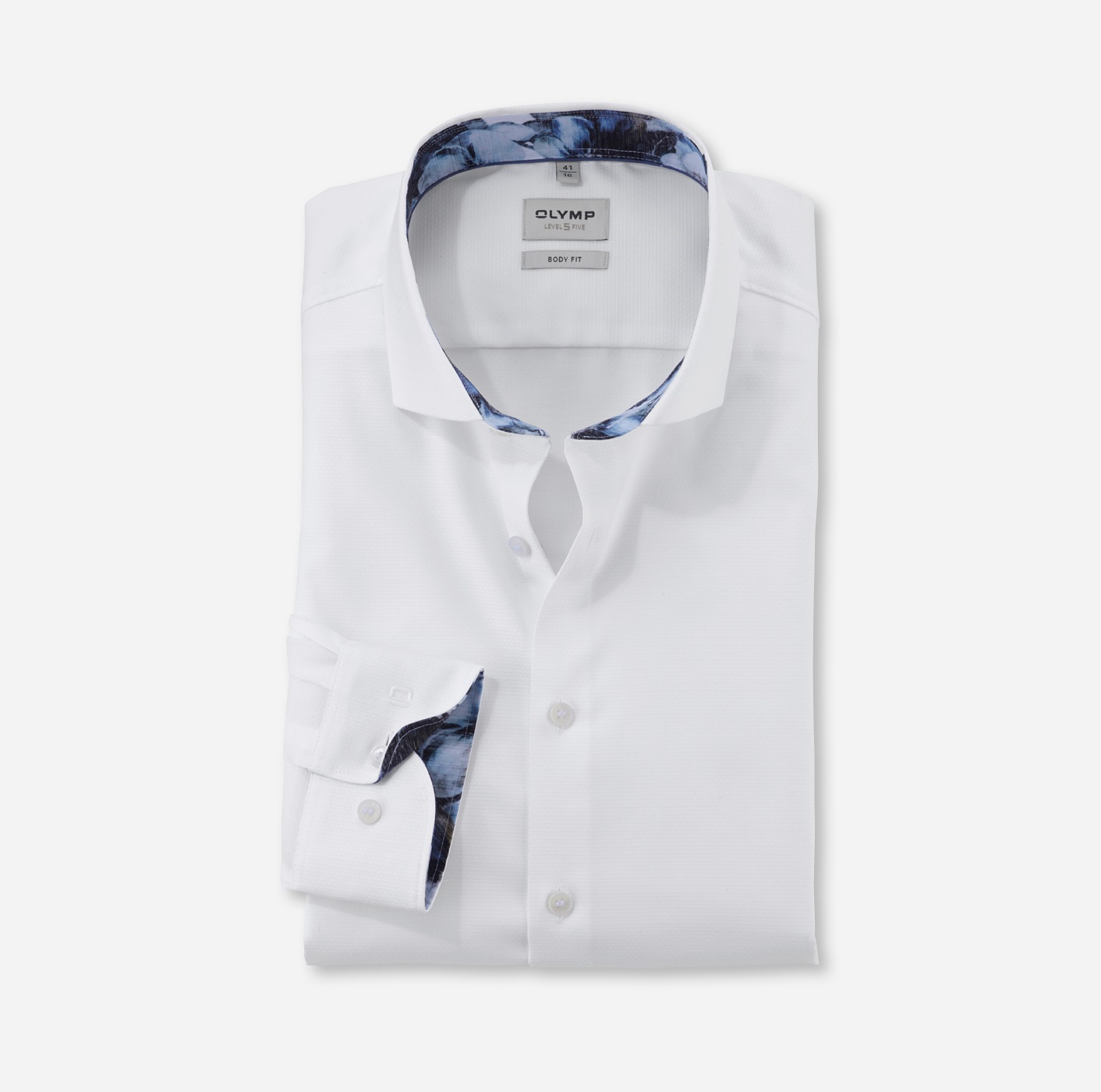 OLYMP Businesshemd »Level Five body fit« mit Minimalprint