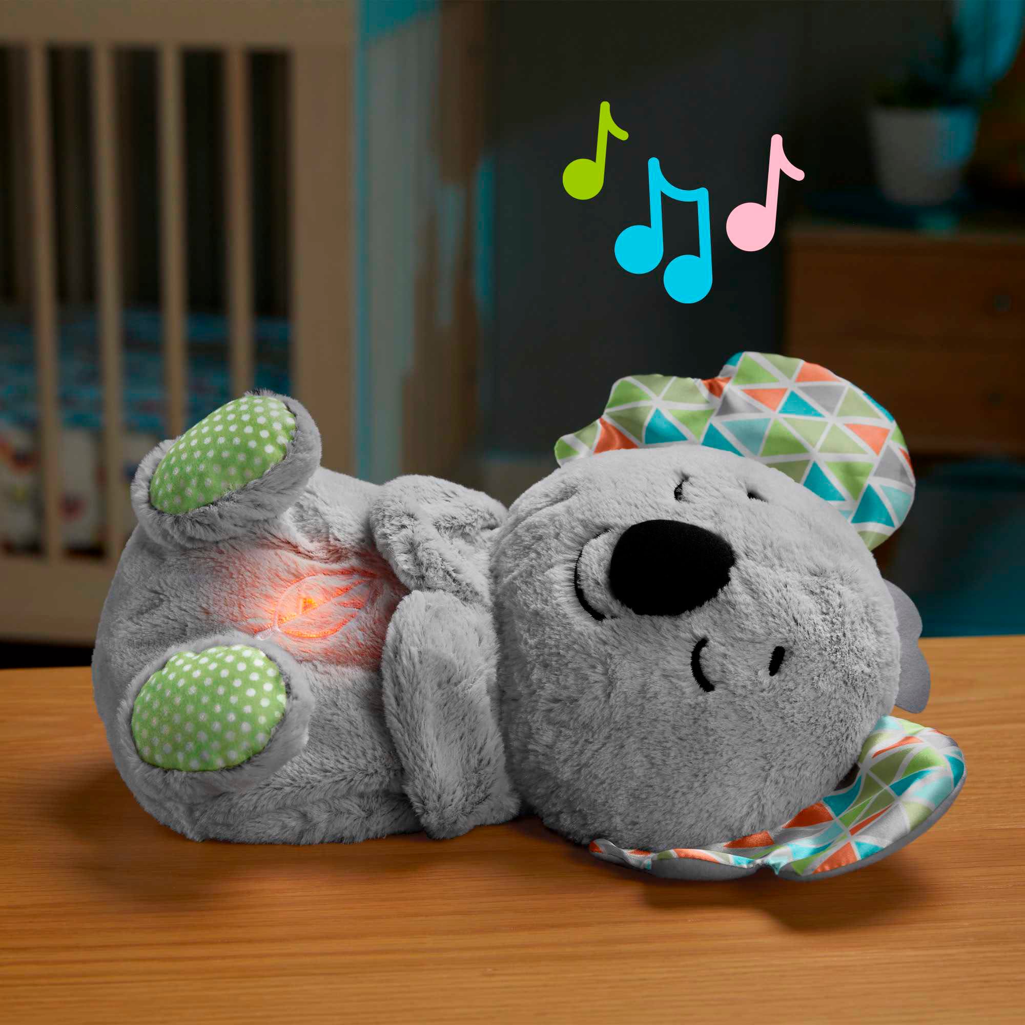 Fisher-Price® Plüschfigur »Schlummer-Koala«, Einschlafhilfe mit Musik, Naturgeräuschen und sanftem Licht