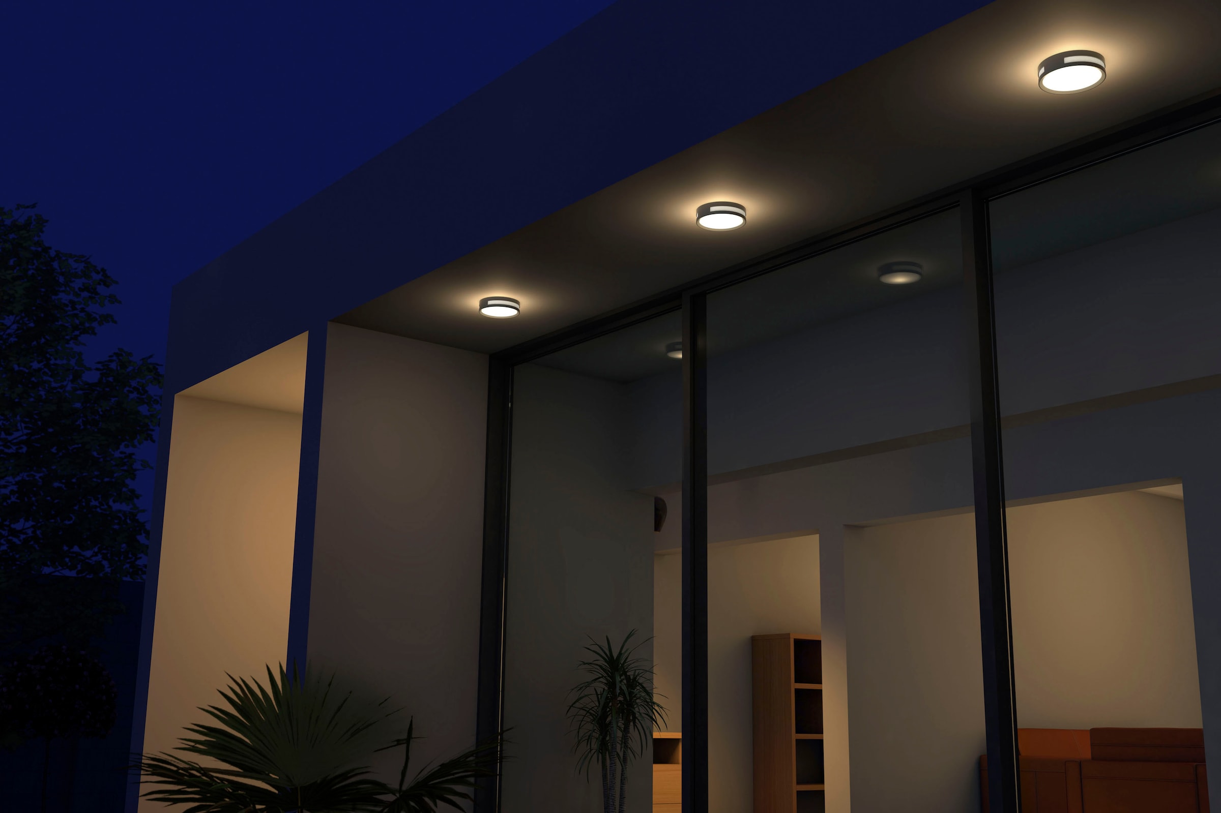 LUTEC LED Außen-Wandleuchte »ROLA«, Leuchtmittel LED-Modul | LED fest integriert