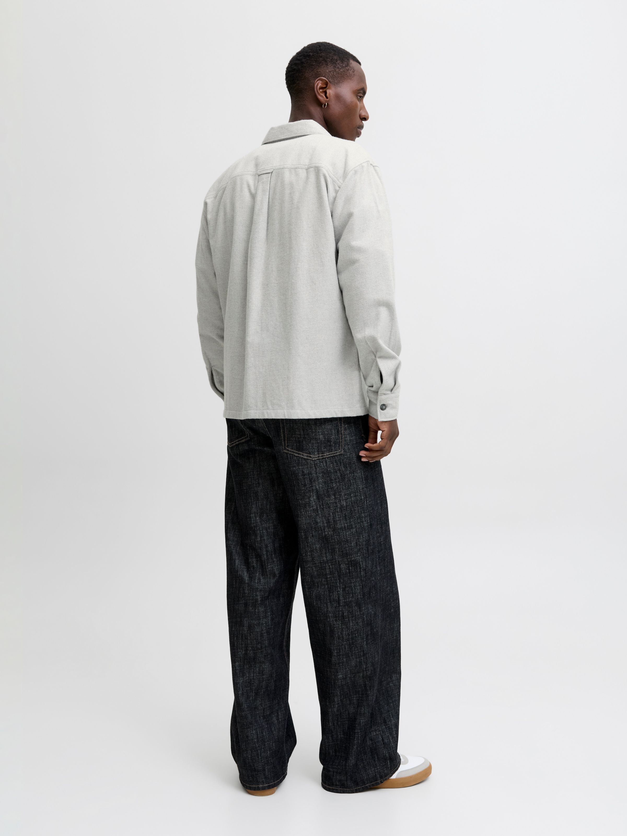 Jack & Jones Langarmhemd »JJEPERFECT MELANGE OVERSHIRT LS SN«