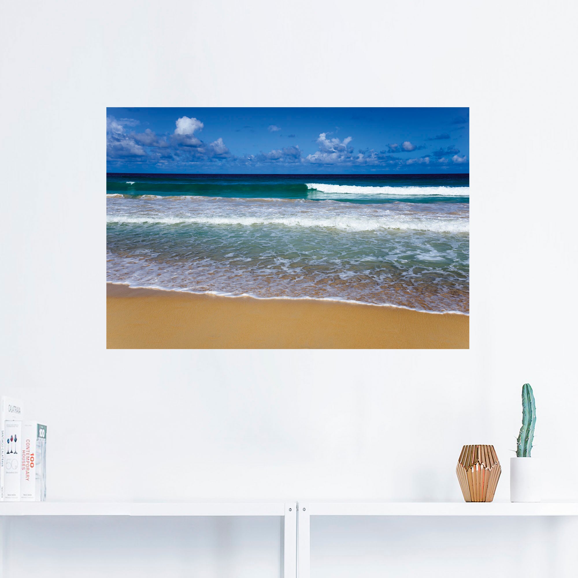 Artland Wandbild »Strand El Macao, Punta Cana«, Karibikbilder, (1 St.), als Alubild, Leinwandbild, Wandaufkleber oder Poster in versch. Größen
