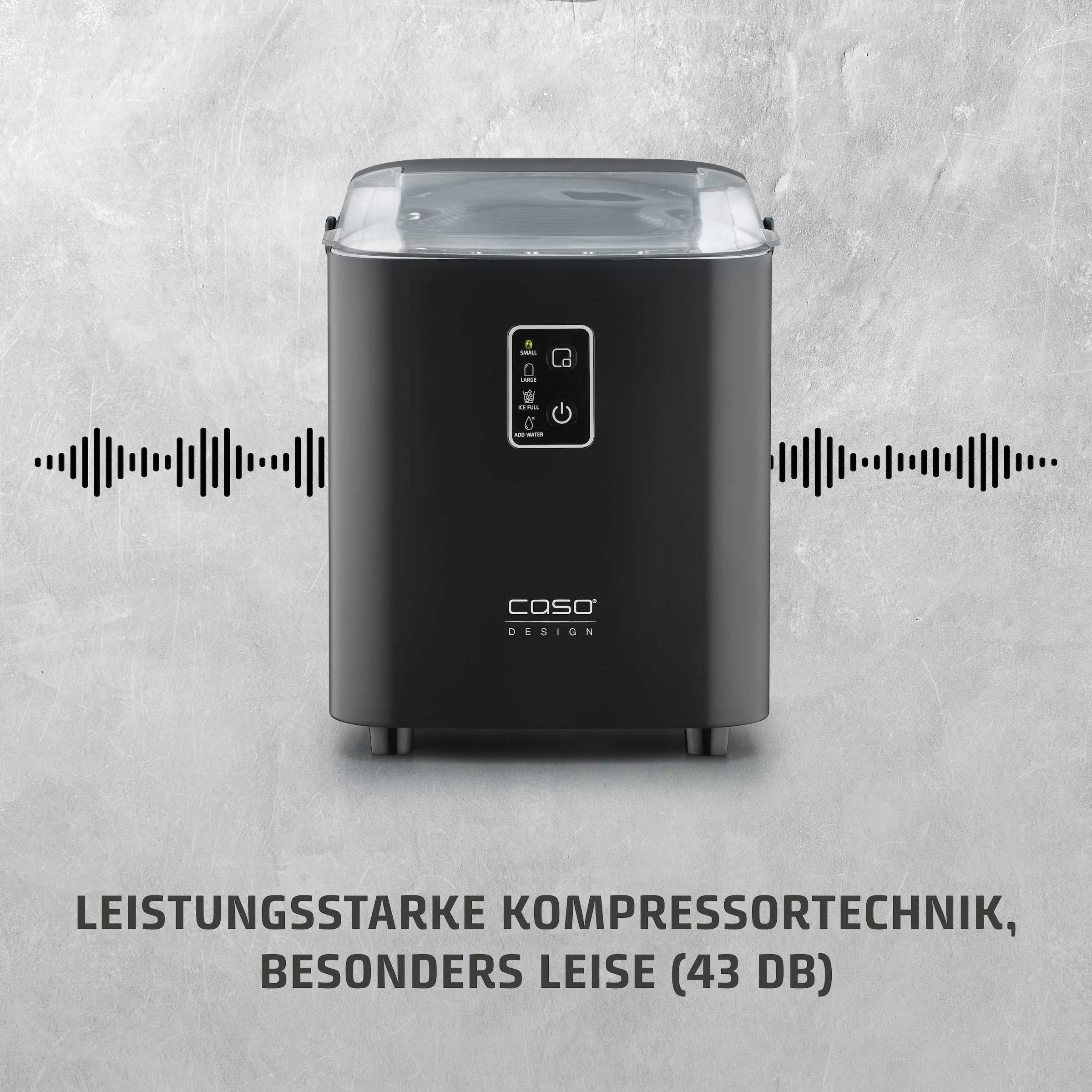 Caso Elektrischer Eiswürfelbereiter »3401 CASO IceChef Compact« 3401 CASO IceChef Compact